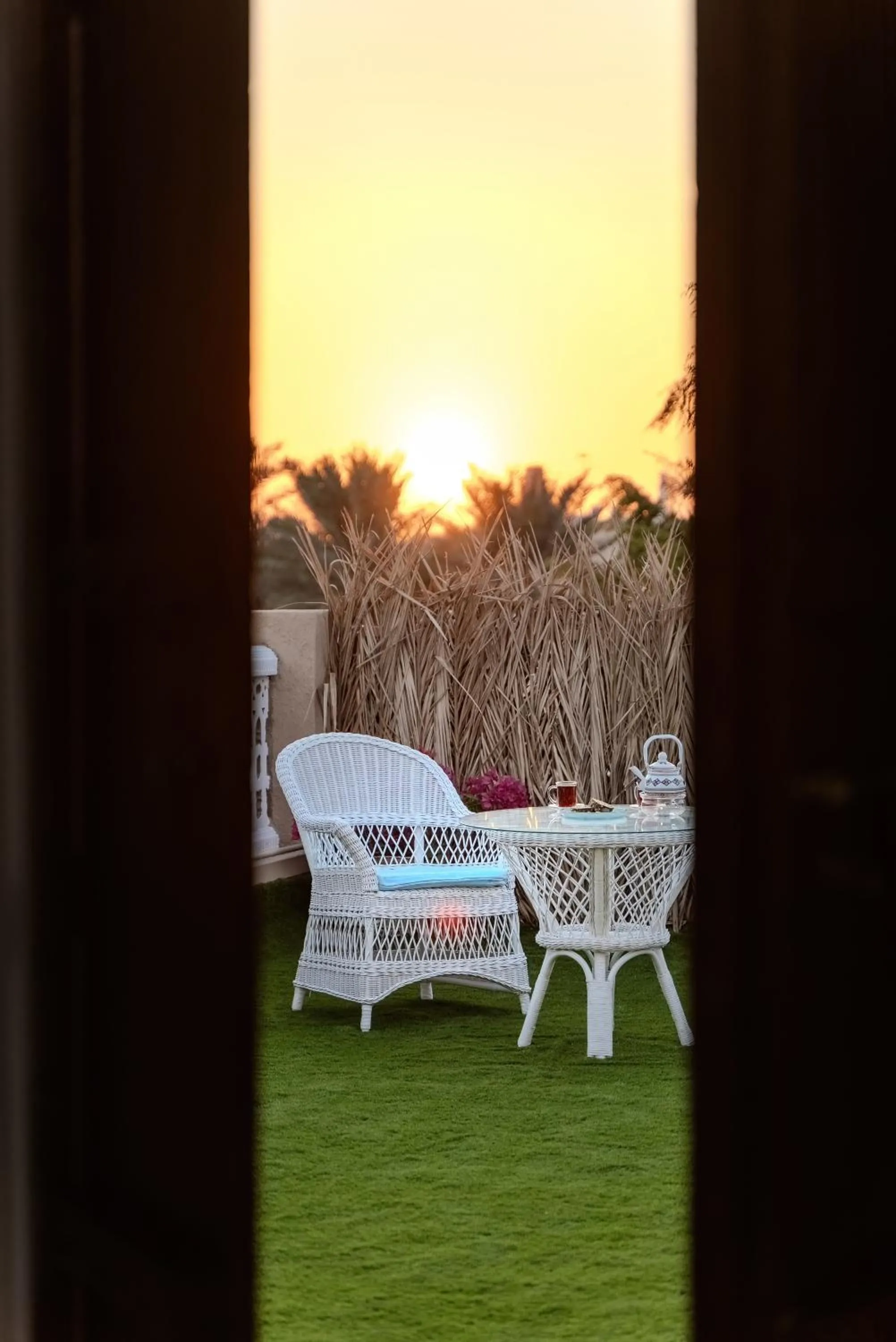 Balcony/Terrace in Arabian Boutique Hotel