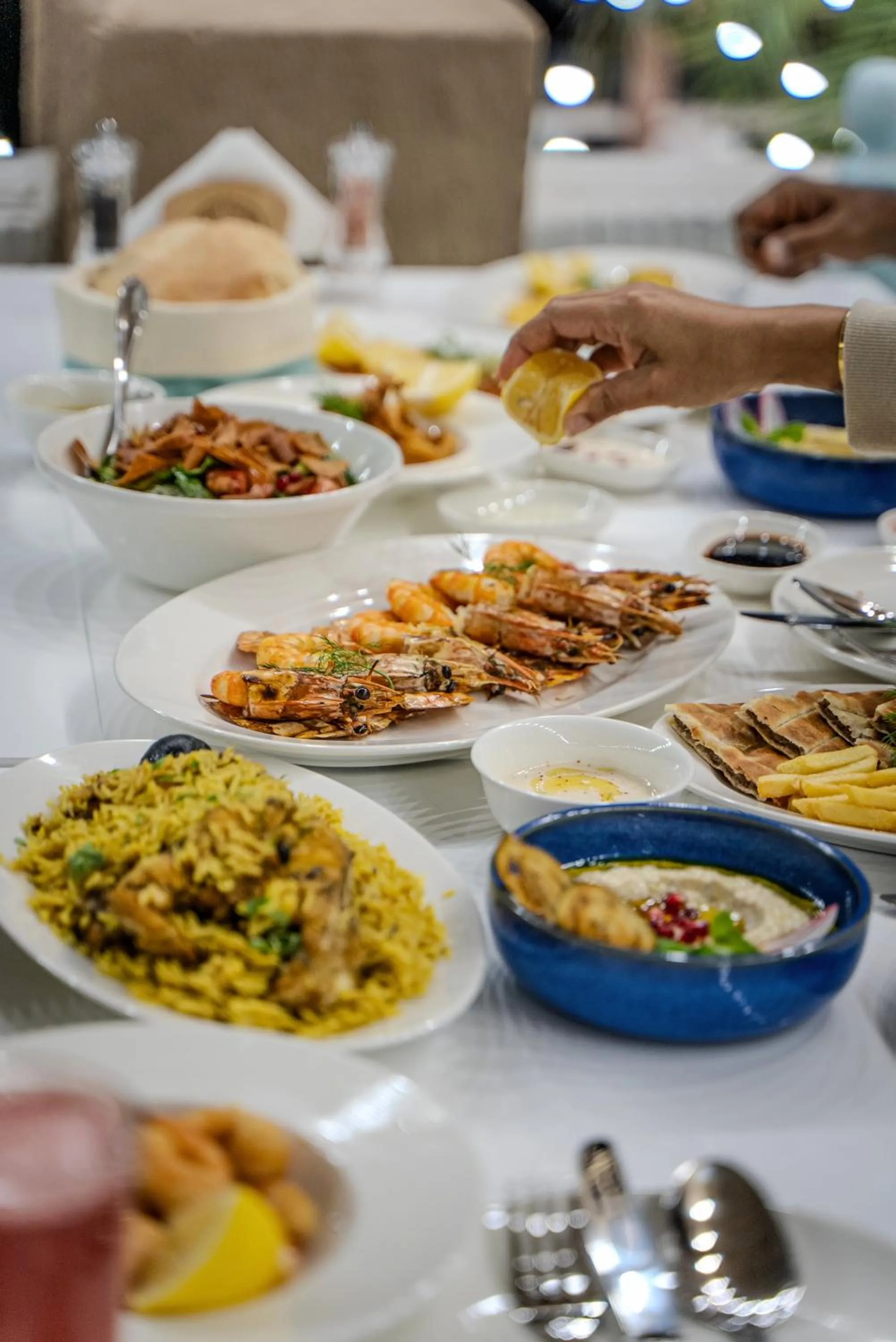 Restaurant/places to eat in Arabian Boutique Hotel