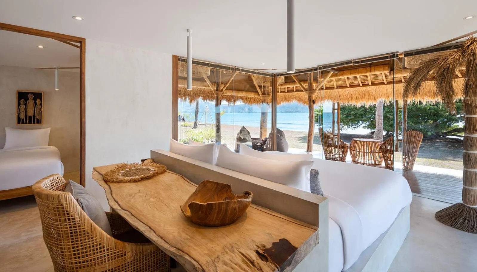 Bedroom in Bleu MATHIS Gili Asahan