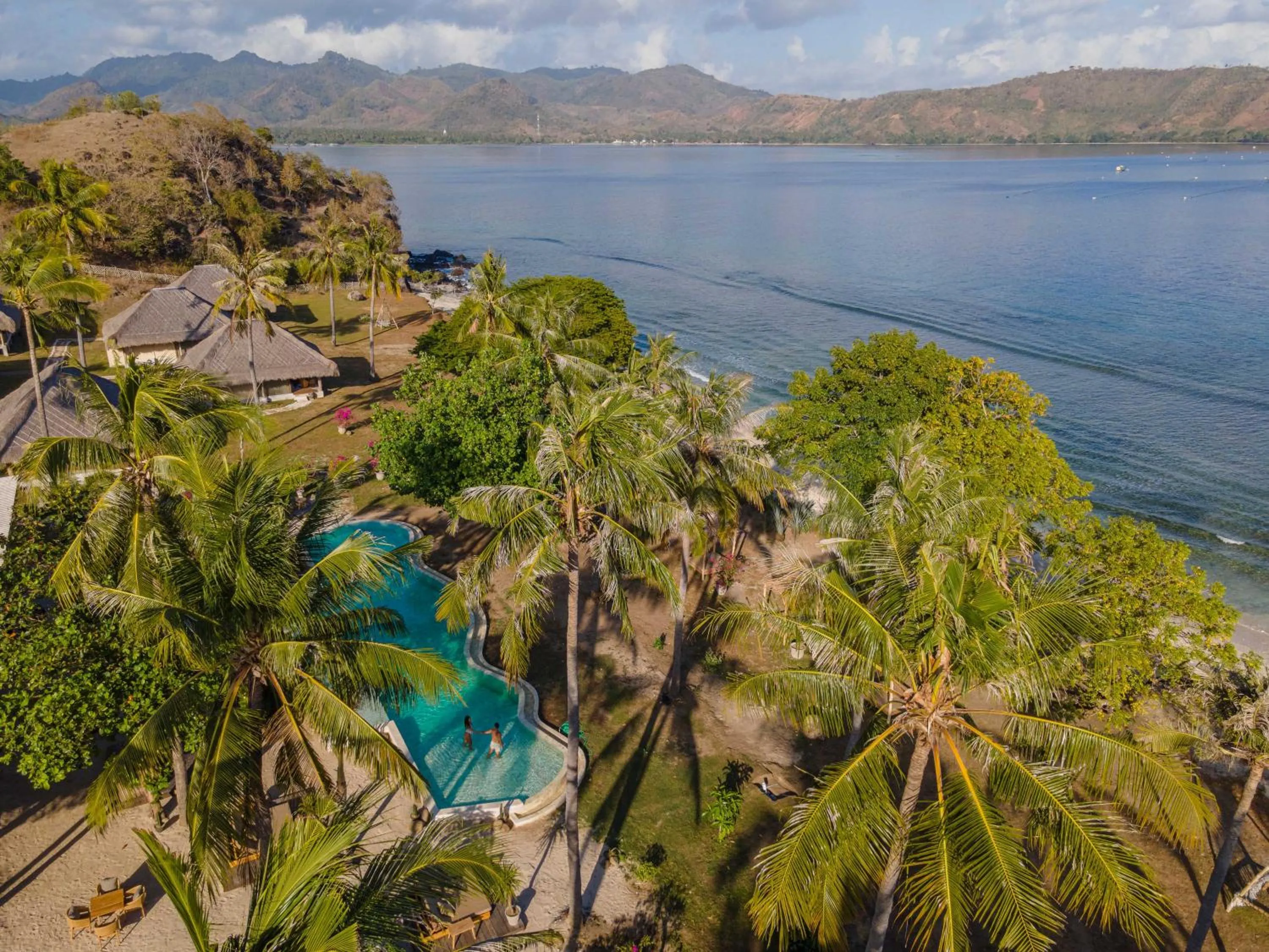 Swimming pool in Bleu MATHIS Gili Asahan
