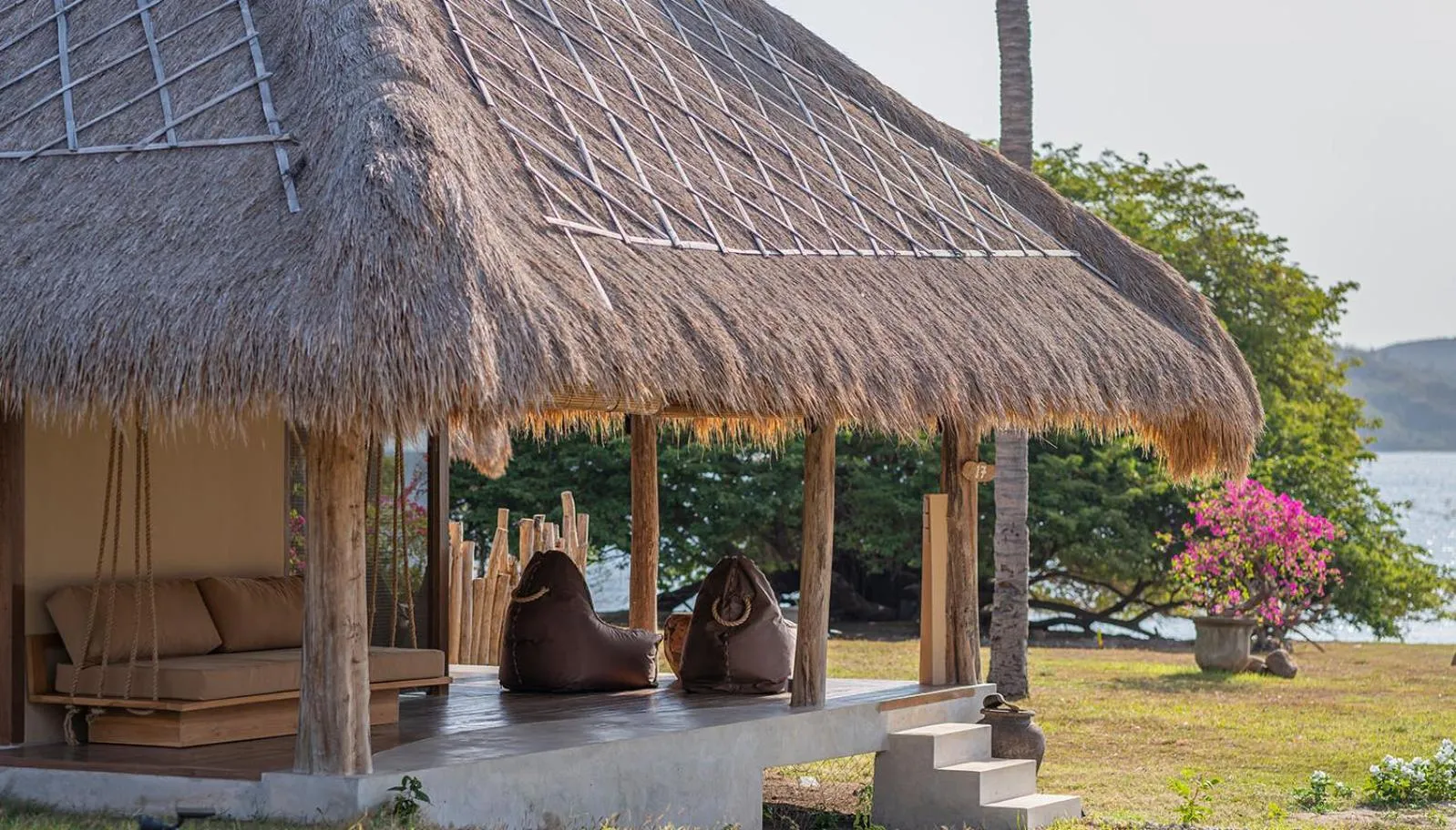 Balcony/Terrace in Bleu MATHIS Gili Asahan