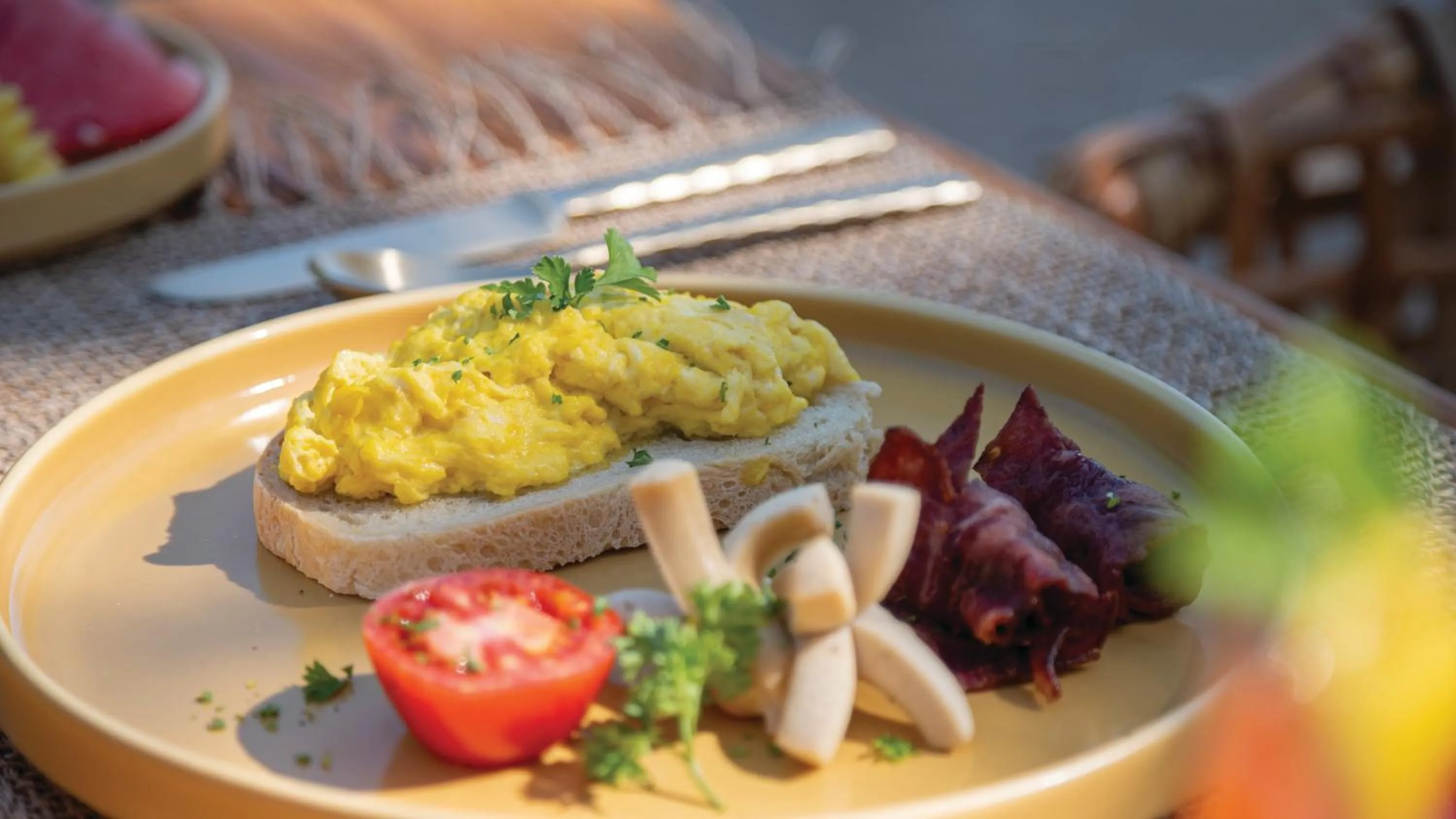 Breakfast in Bleu MATHIS Gili Asahan