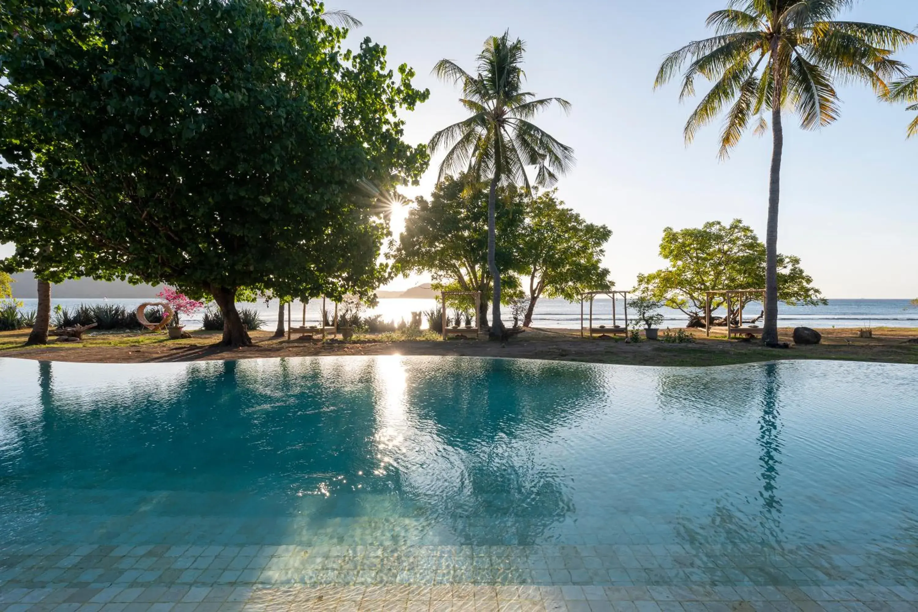 Pool view in Bleu MATHIS Gili Asahan Pool view in Bleu MATHIS Gili Asahan