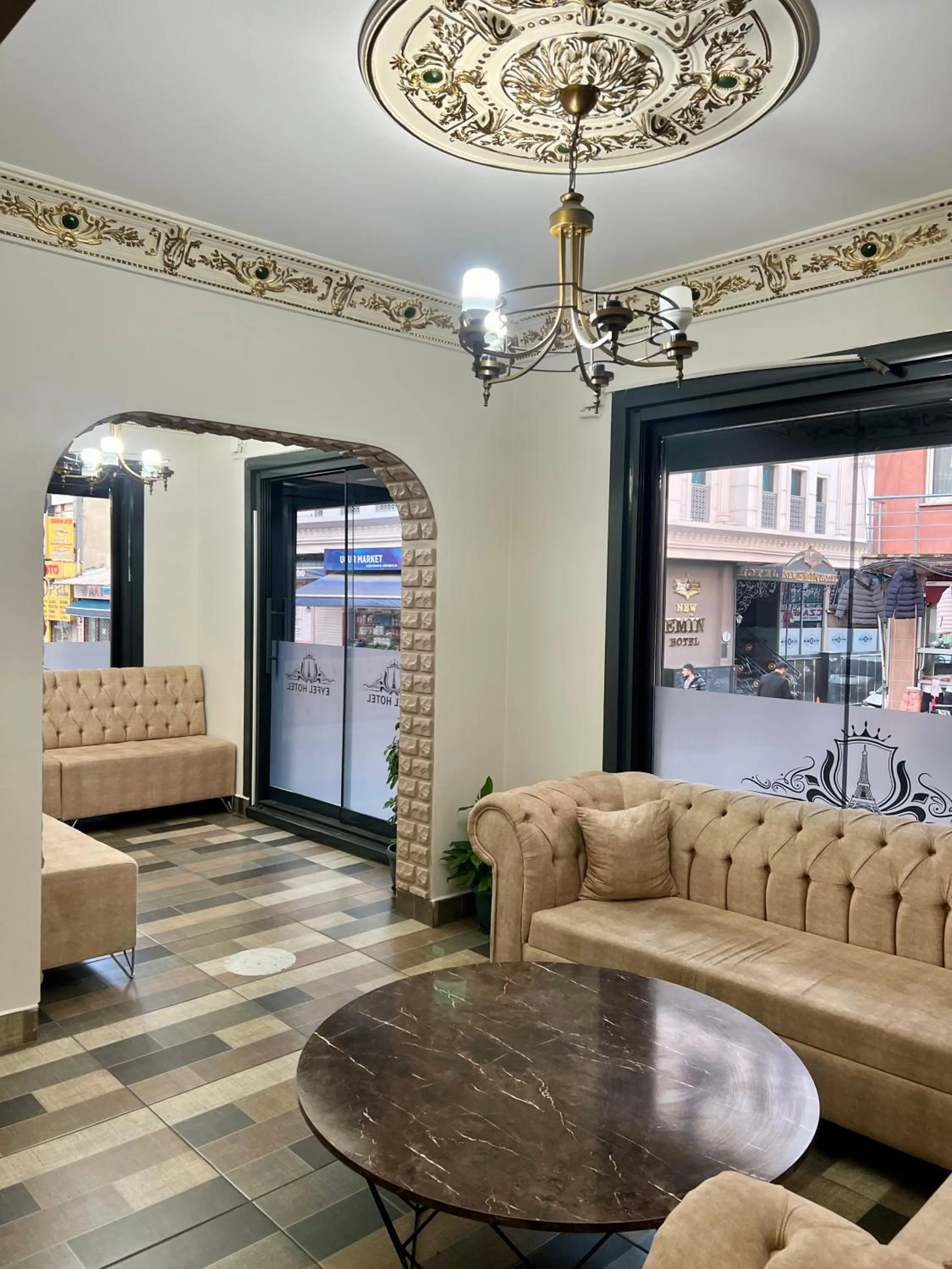 Lobby or reception in EYFEL HOTEL