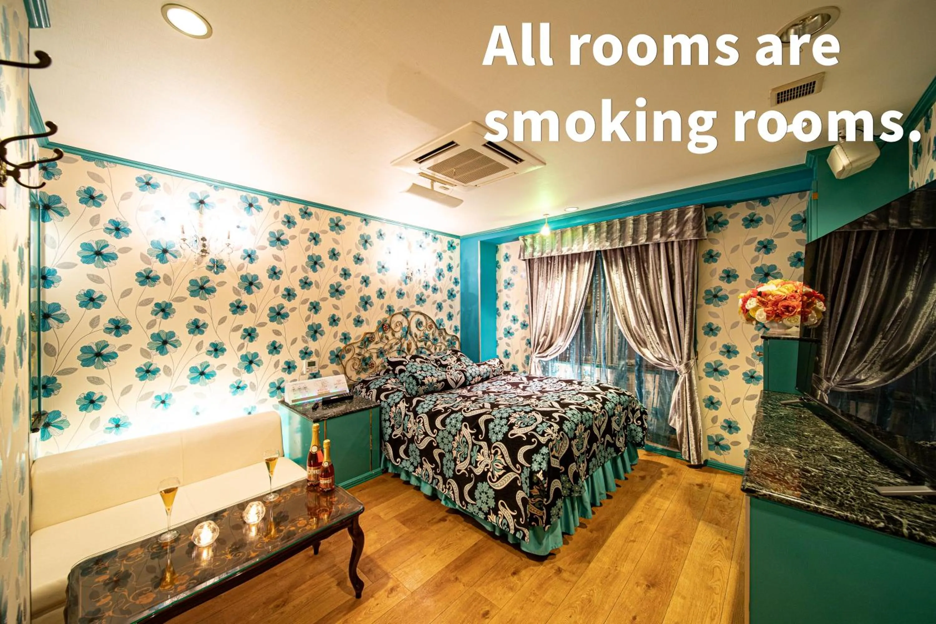 Economy Double Room in Rose Lips Shinsaibashi ローズリップス心斎橋アダルトオンリー