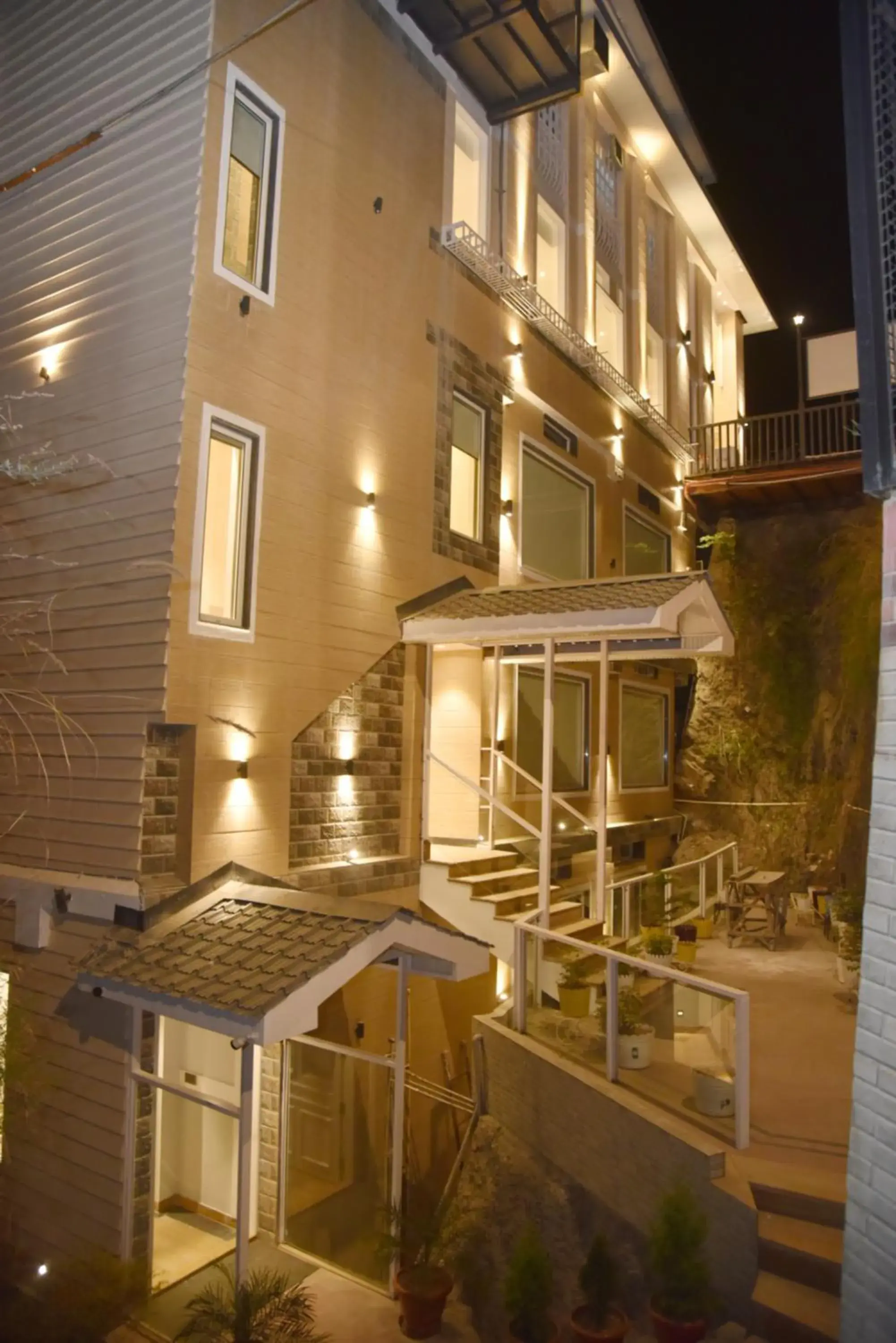 Facade/entrance in AnantVilas Shimla Hills Facade/entrance in AnantVilas Shimla Hills