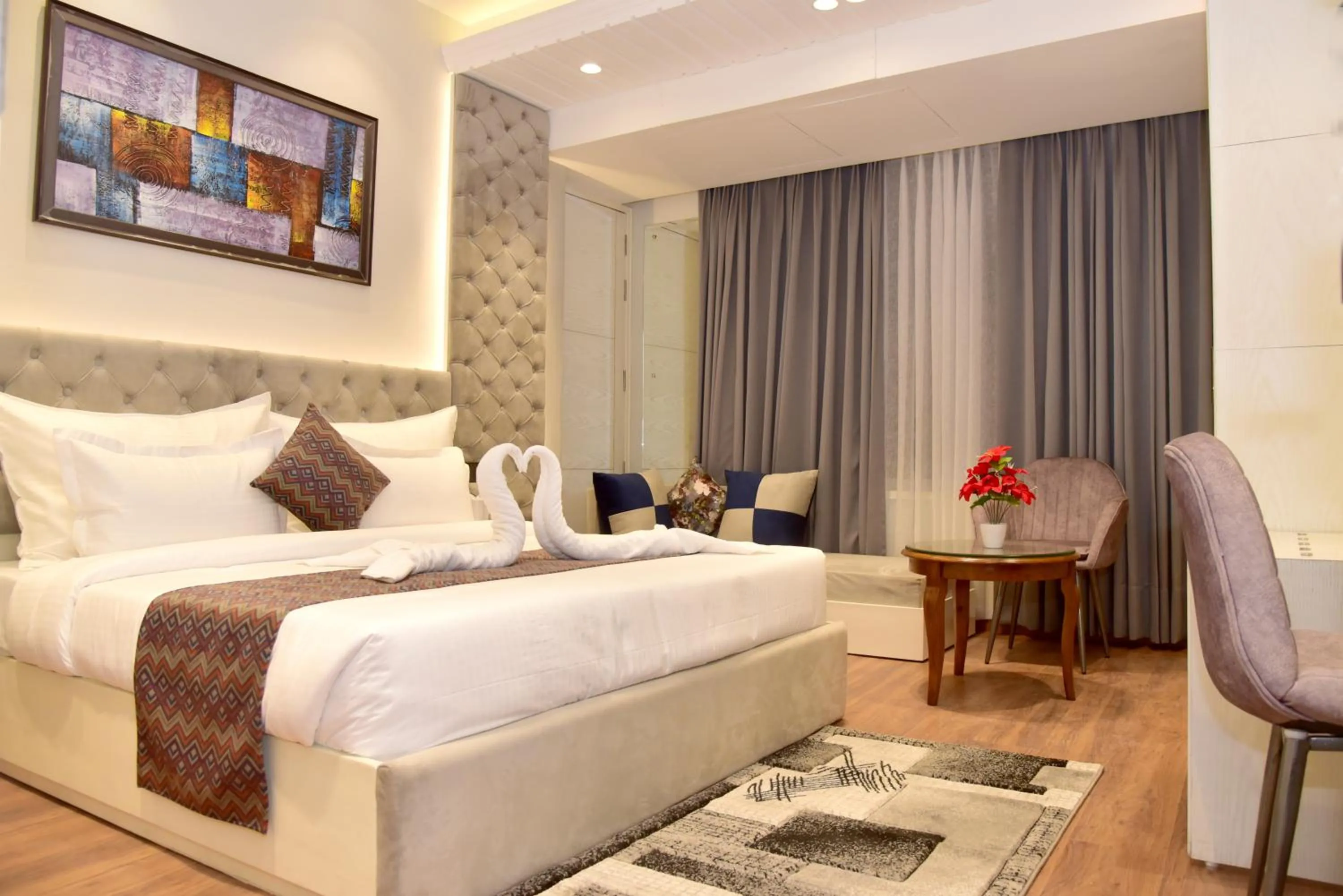 Bed in AnantVilas Shimla Hills