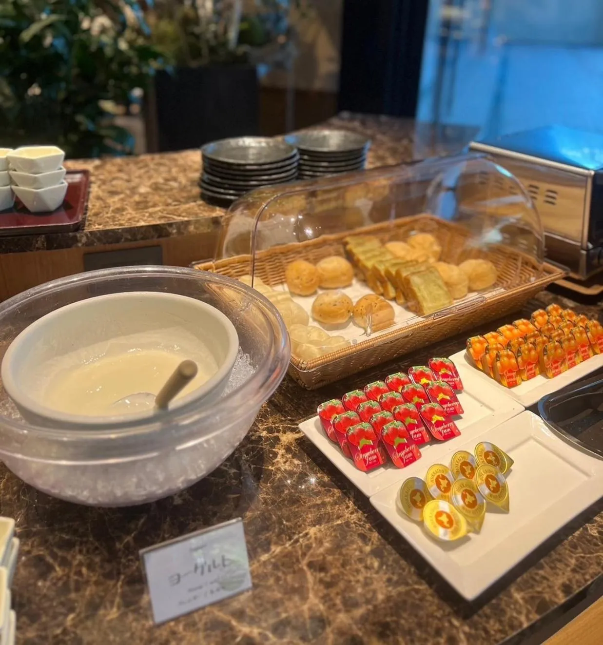 Breakfast in glampark Keburikawa Kyoto