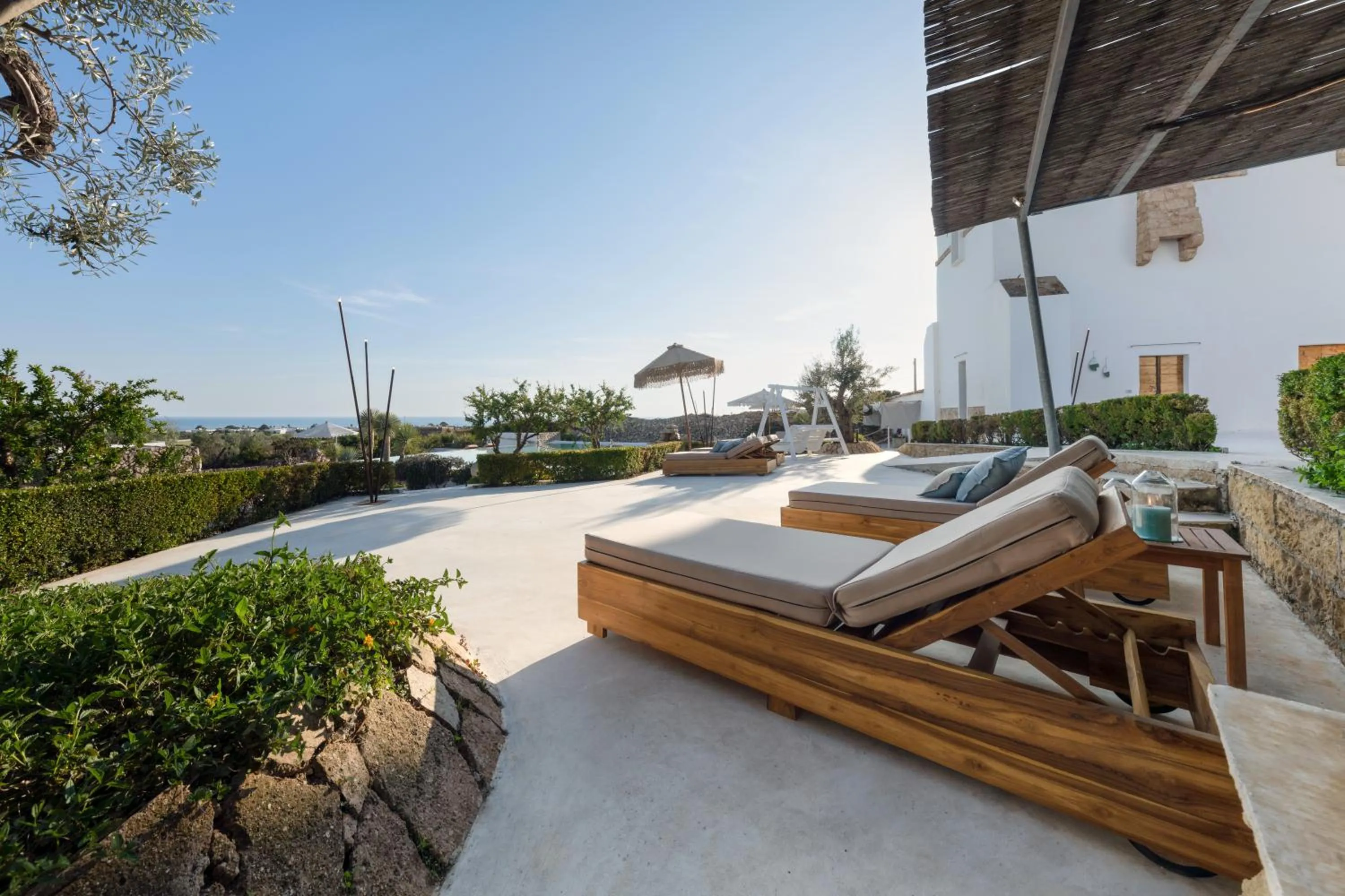 Natural landscape in Masseria Samenti