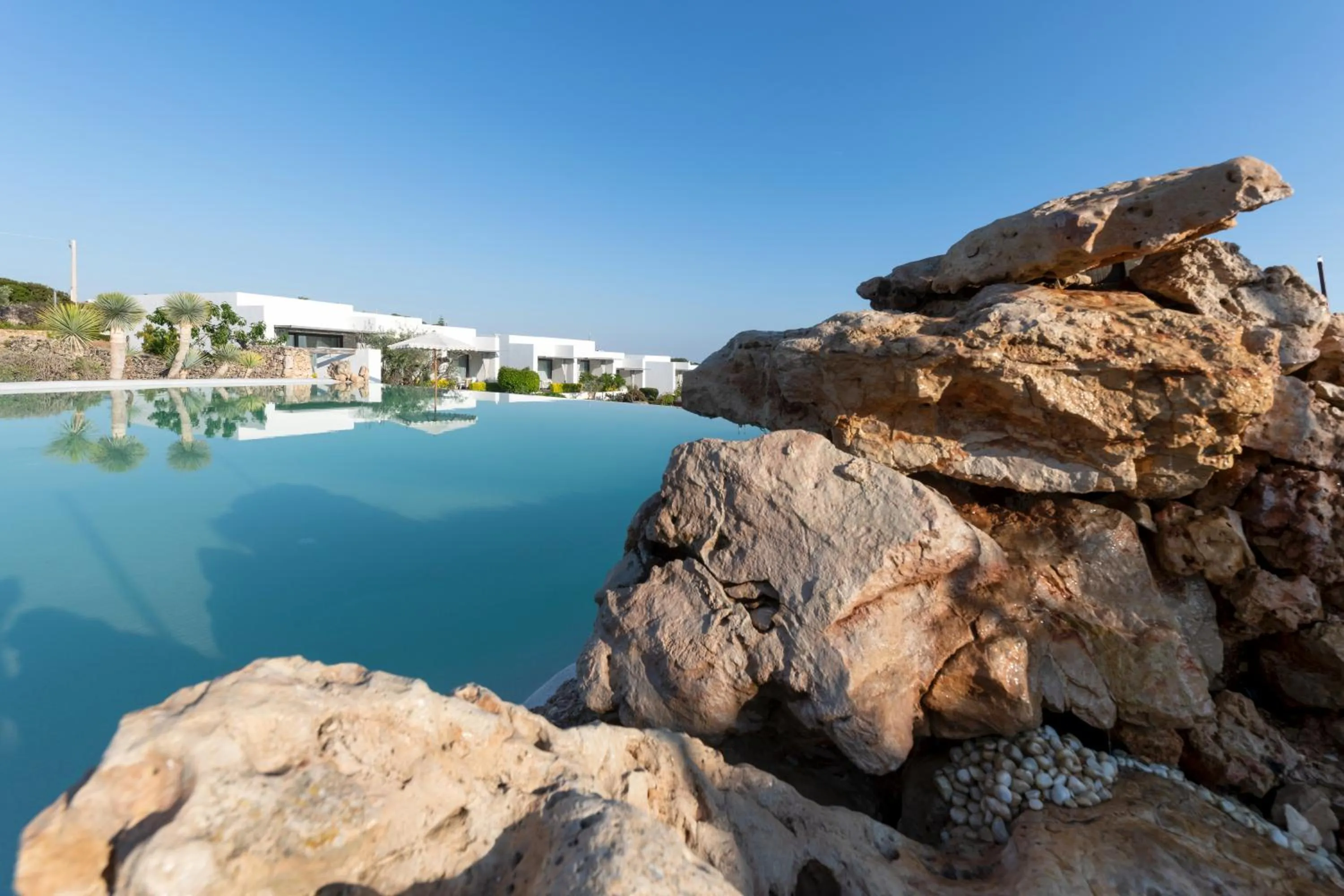 Natural landscape in Masseria Samenti