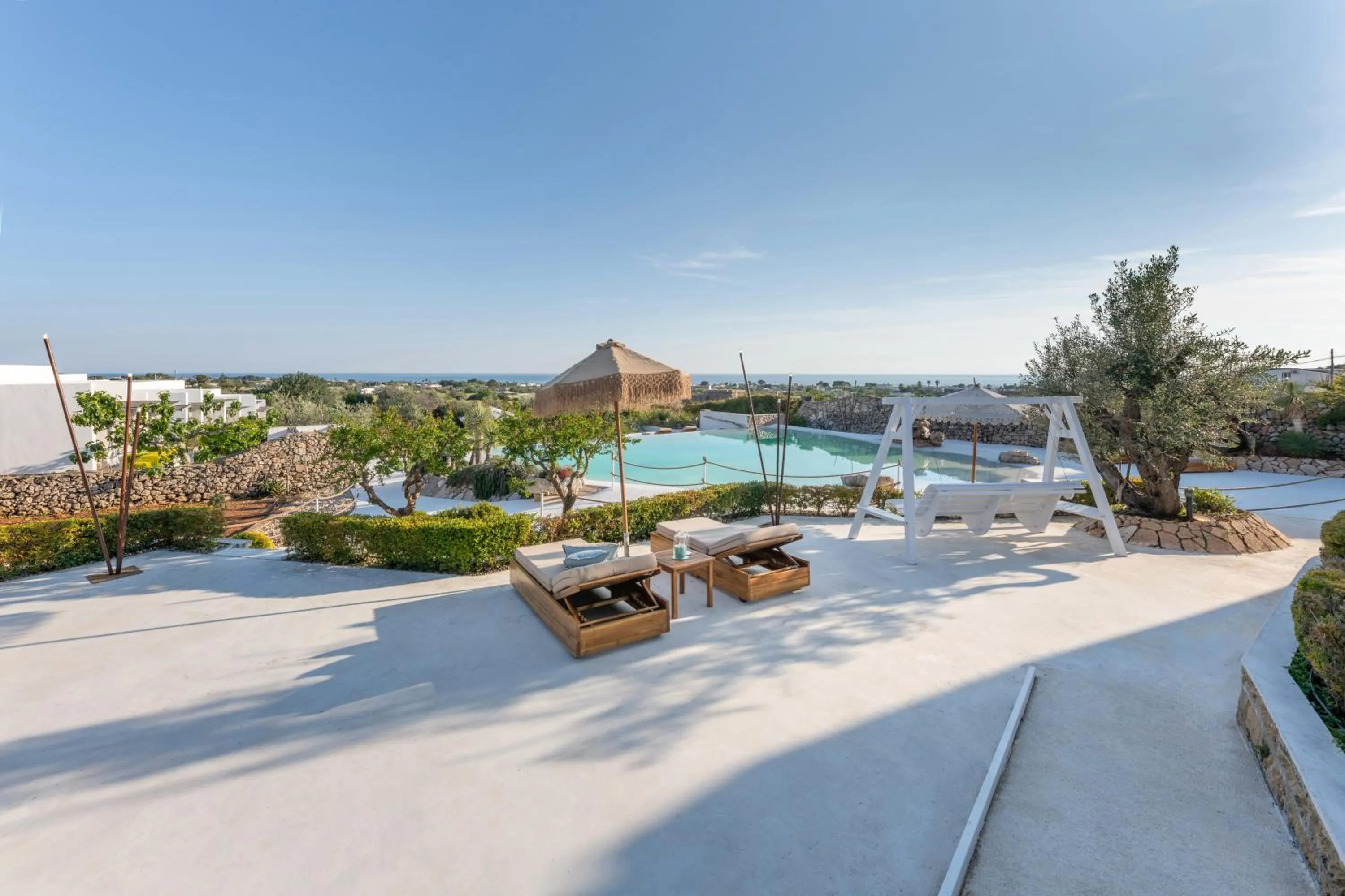 Natural landscape in Masseria Samenti