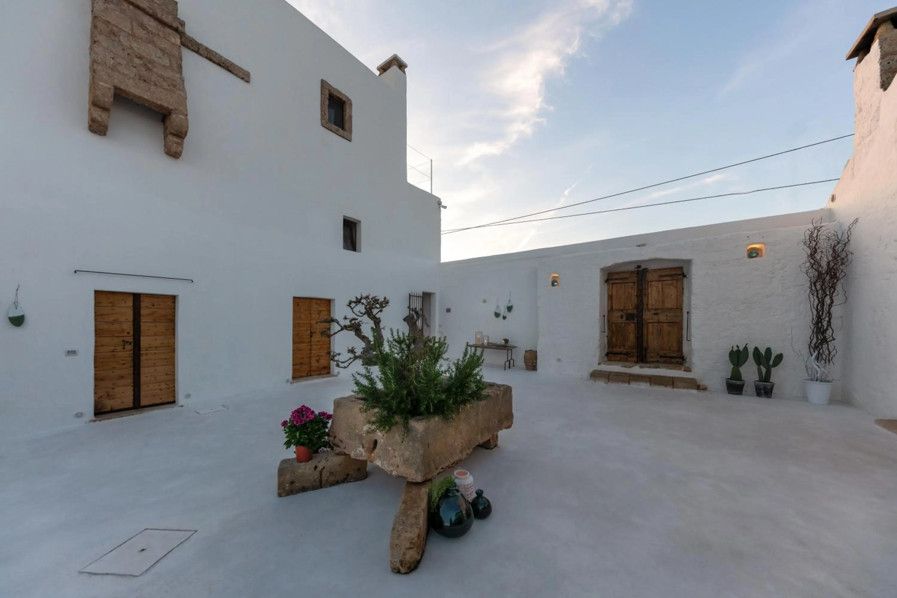 Facade/entrance in Masseria Samenti