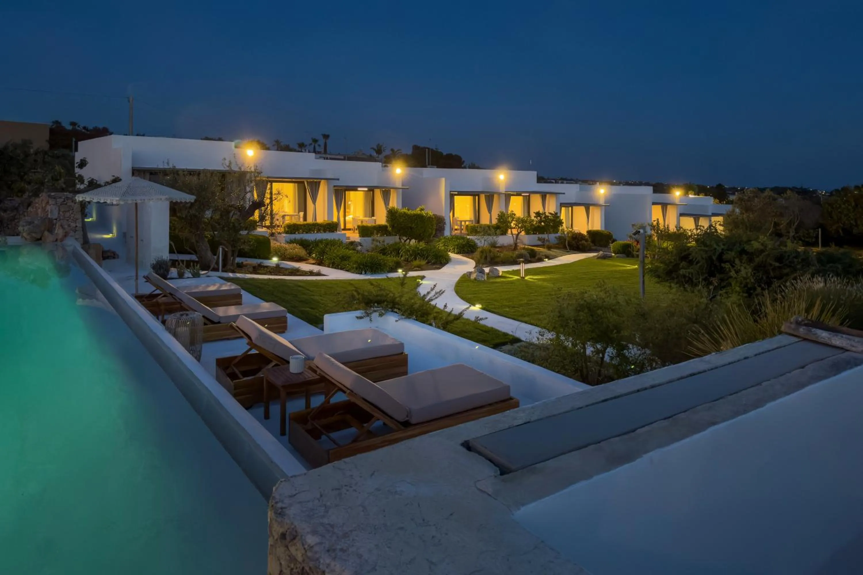 Garden view in Masseria Samenti