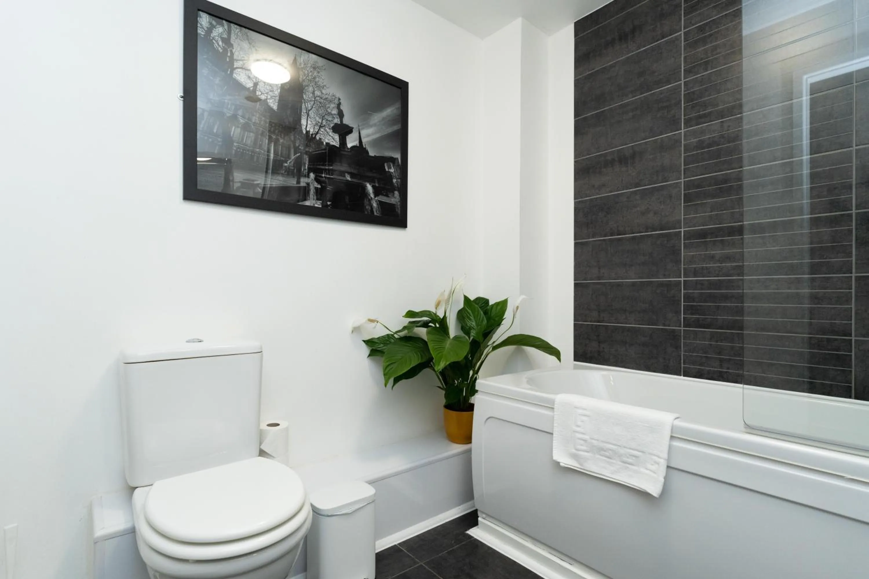 Toilet in High Street Town House