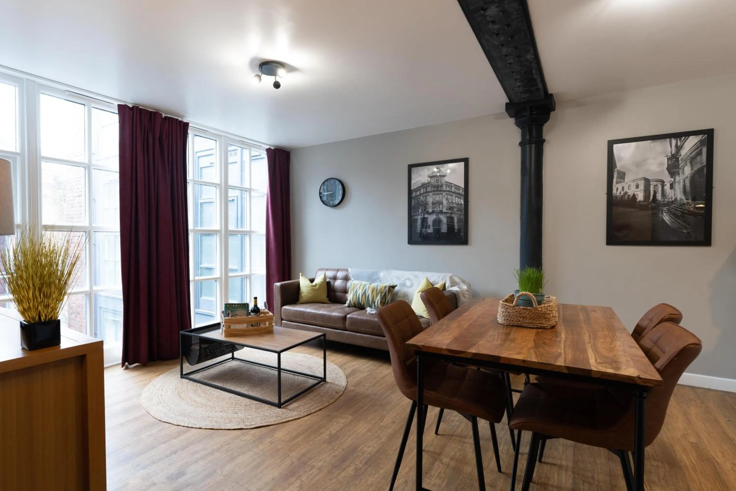 Living room in High Street Town House