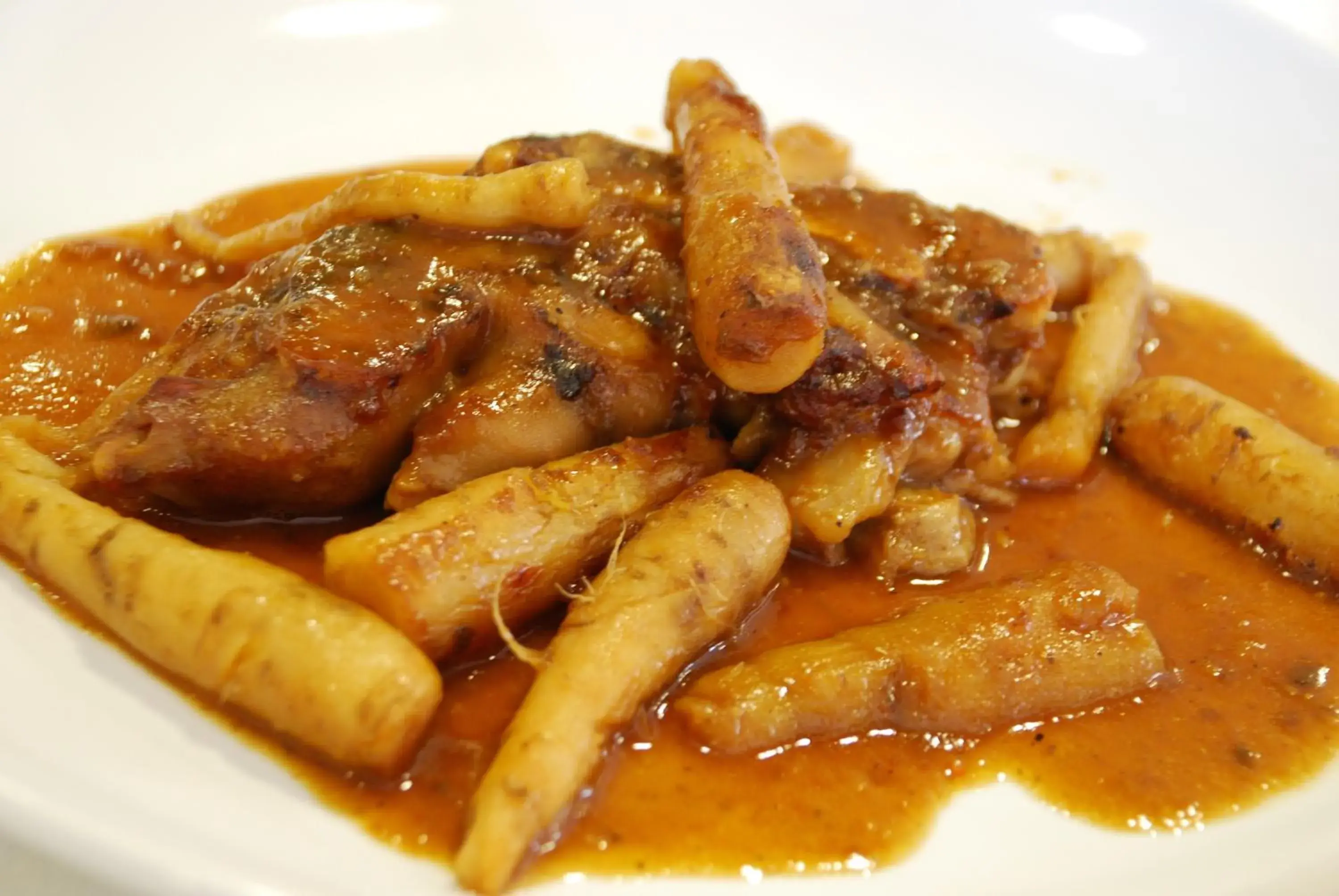 Food close-up in Hotel Pinxo Food close-up in Hotel Pinxo