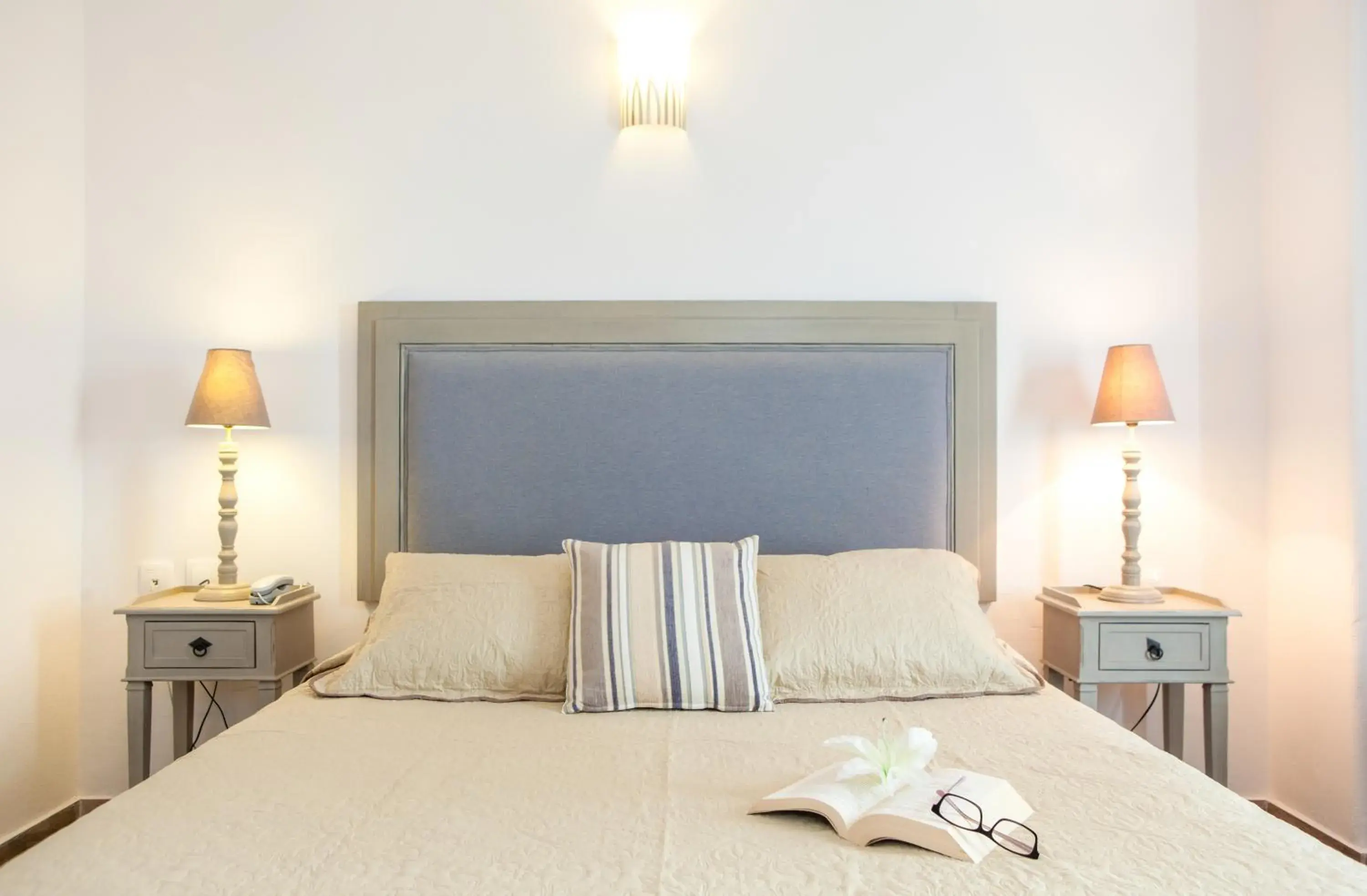 Bedroom, Bed in Daedalus Hotel Bedroom, Bed in Daedalus Hotel