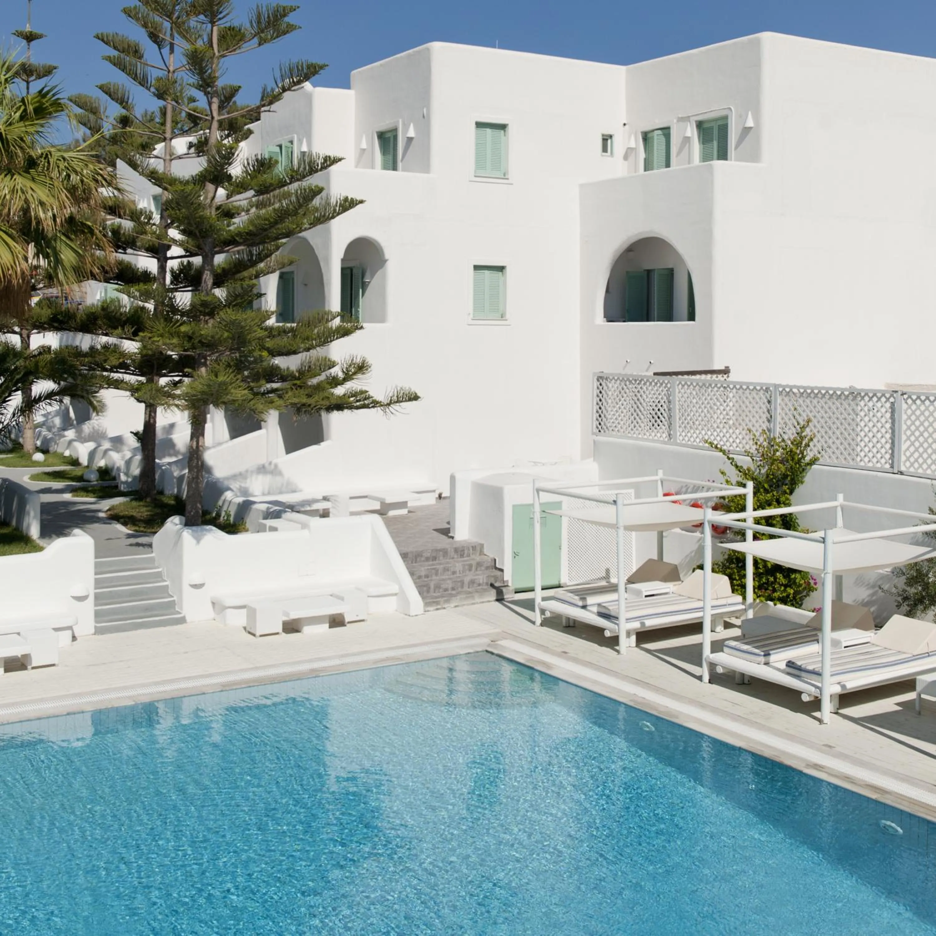Swimming pool in Daedalus Hotel
