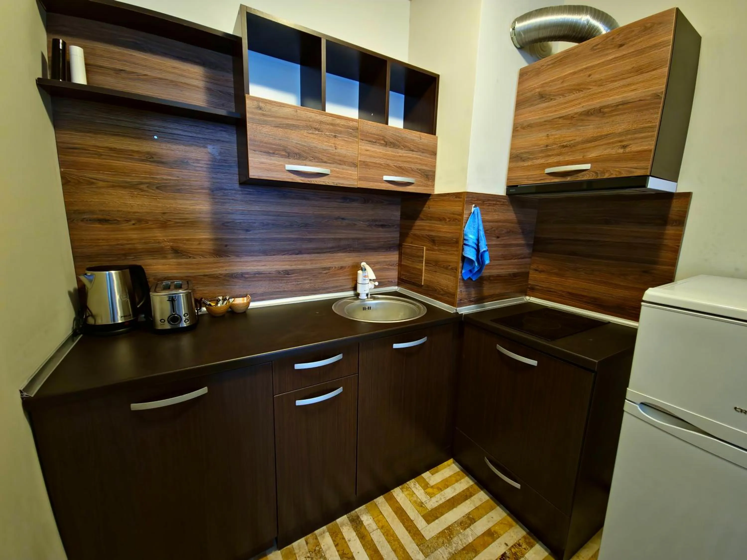 Kitchen or kitchenette in Diamond Beach Sarafovo by KP