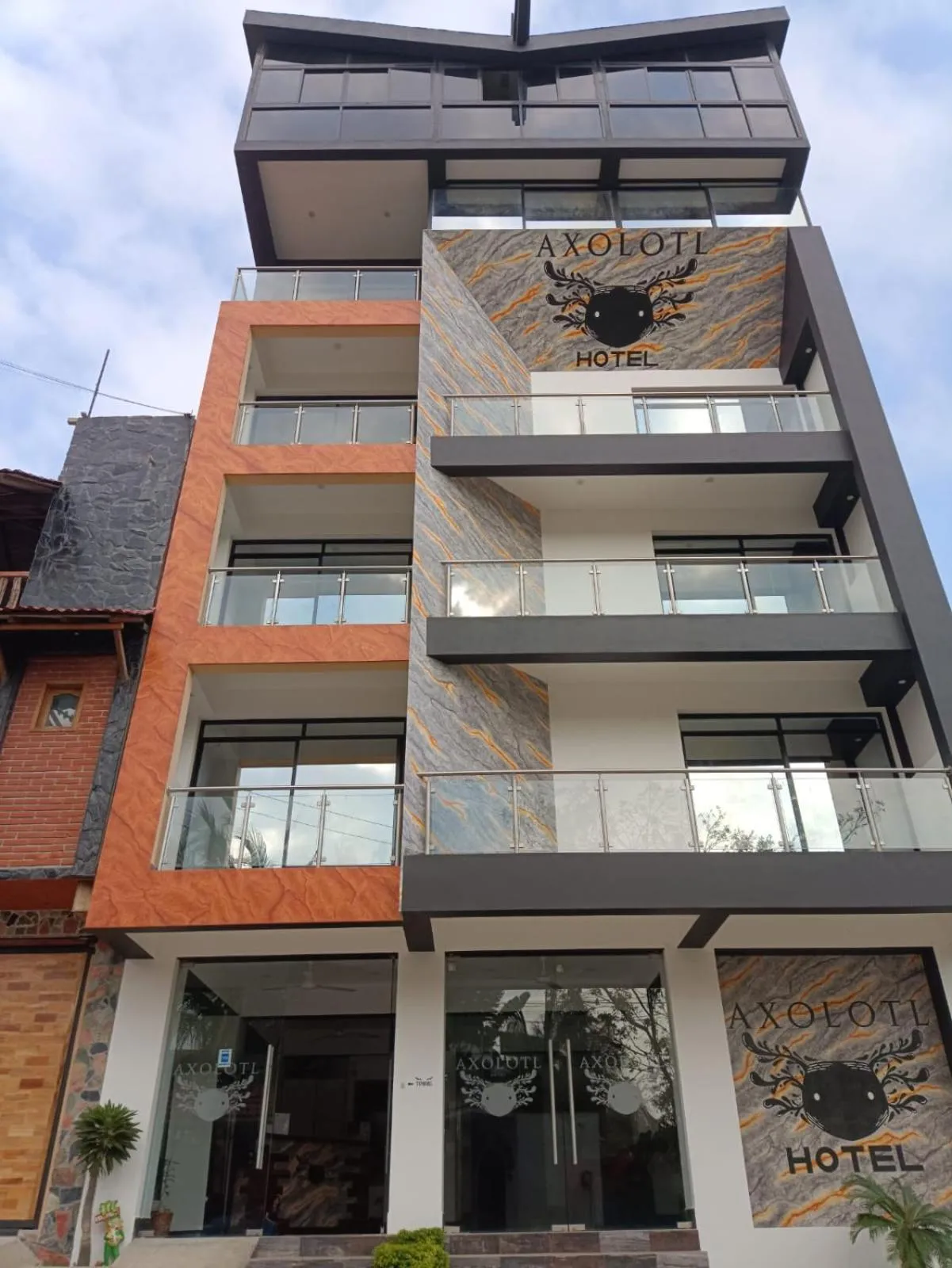 Property building in Hotel Axolotl