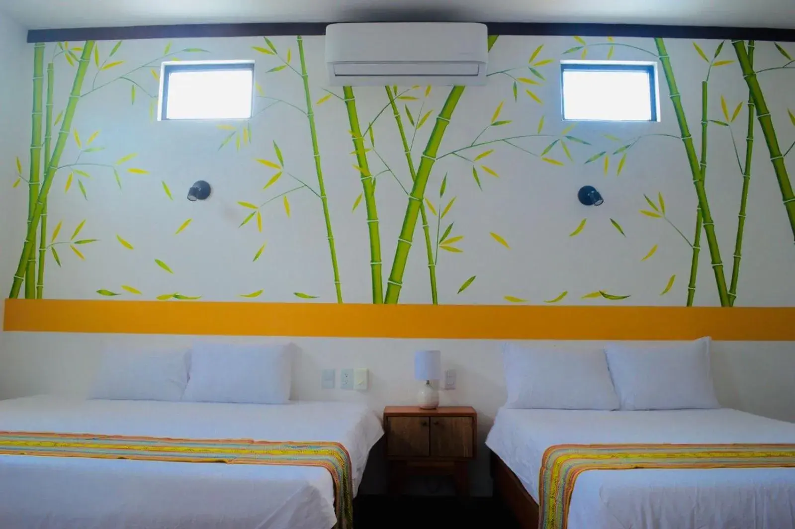 Twin Room in Hotel Axolotl Twin Room in Hotel Axolotl