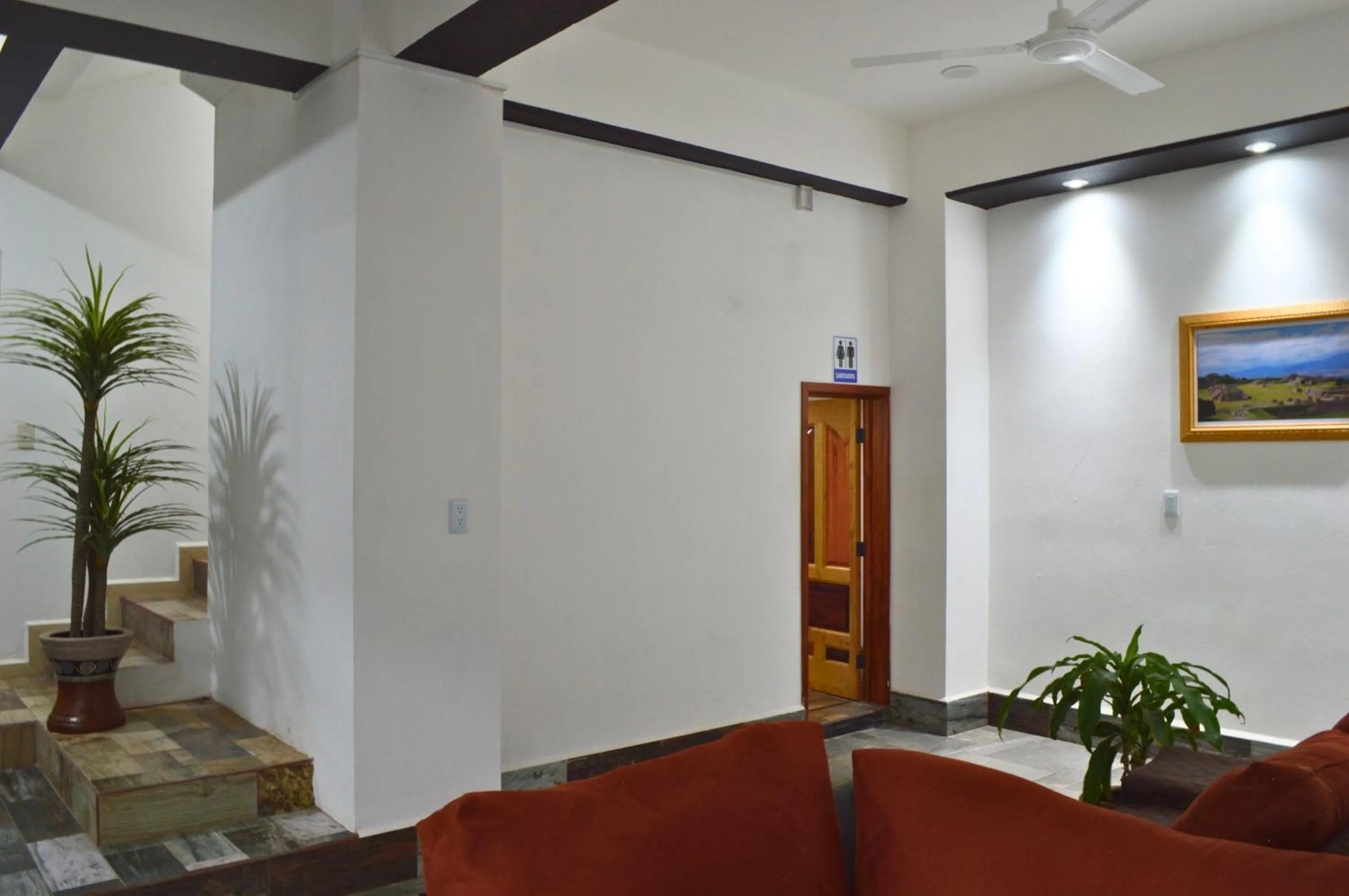 Lobby or reception in Hotel Axolotl