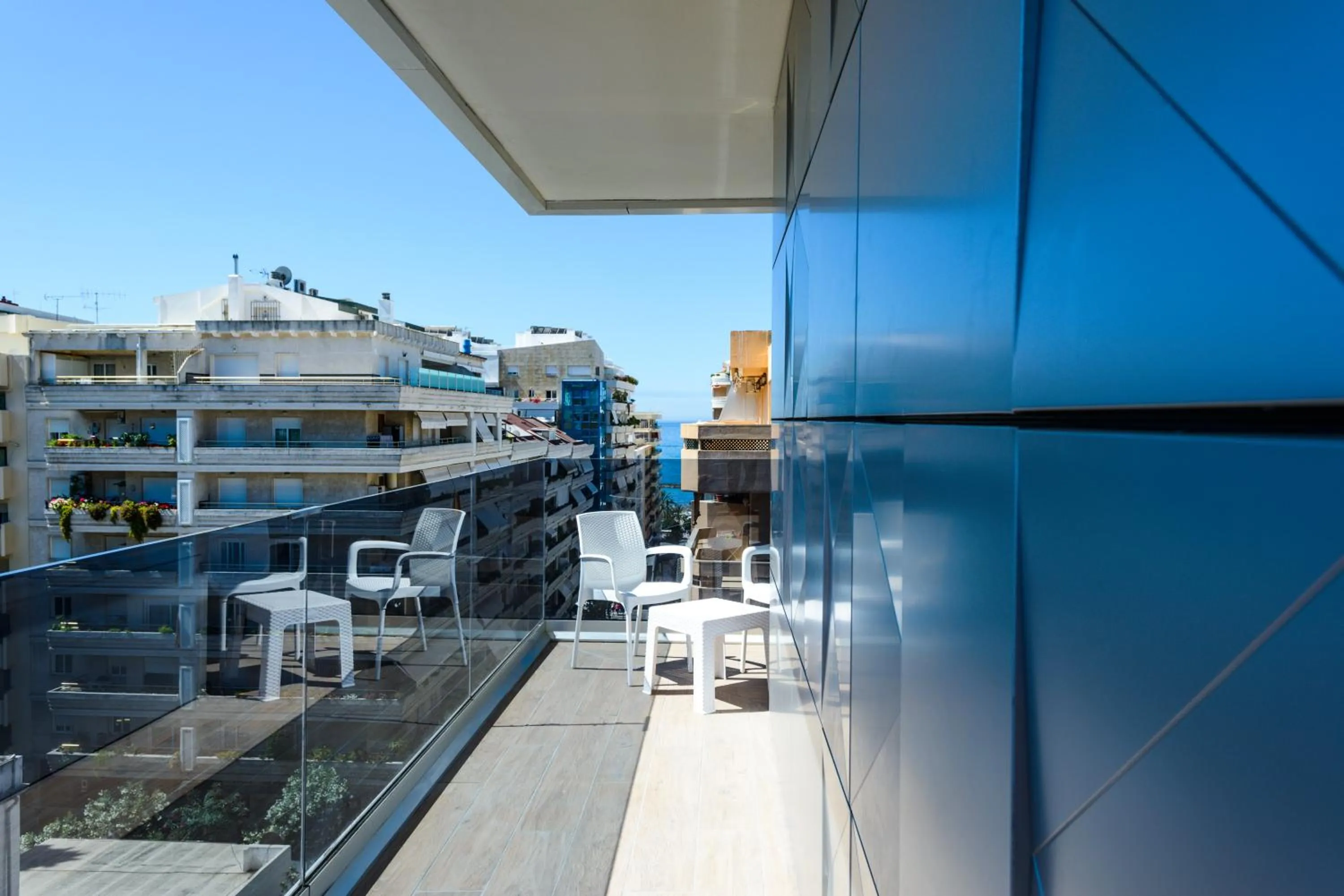 Balcony/Terrace in Hotel Monarque El Rodeo