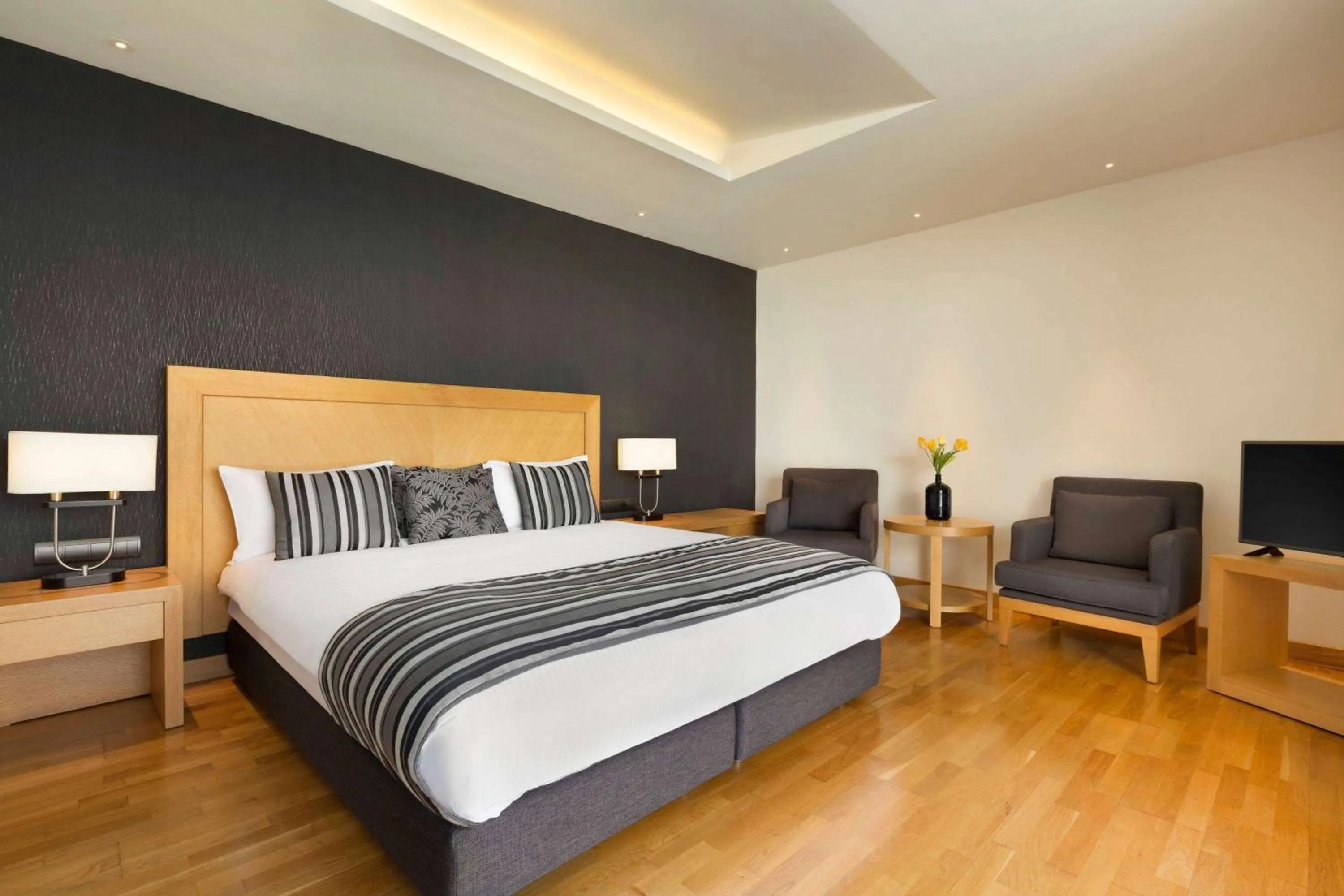 Bed in Wyndham Loutraki Poseidon Resort