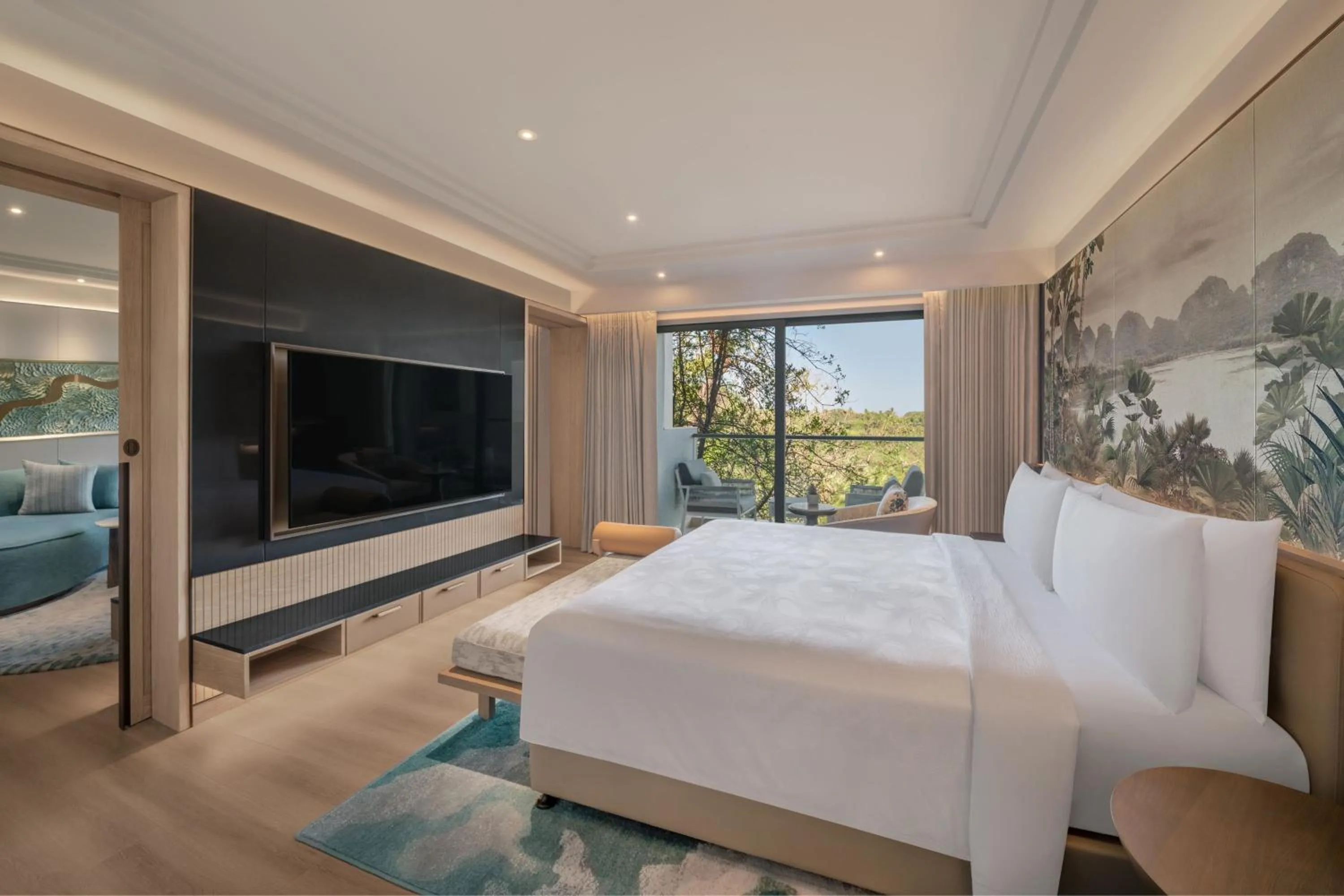 Bedroom, Bed in JW Marriott Goa