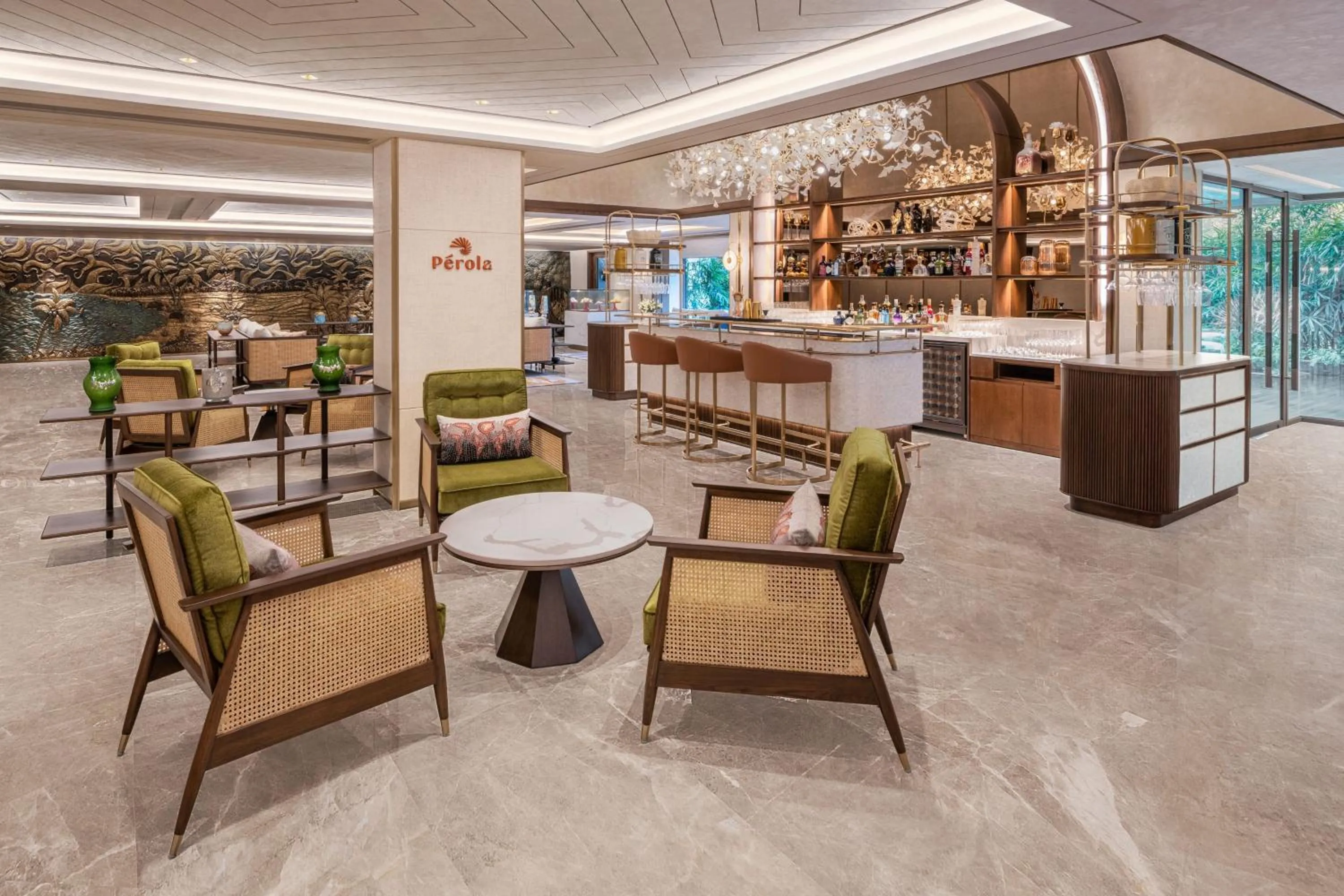 Lobby or reception in JW Marriott Goa