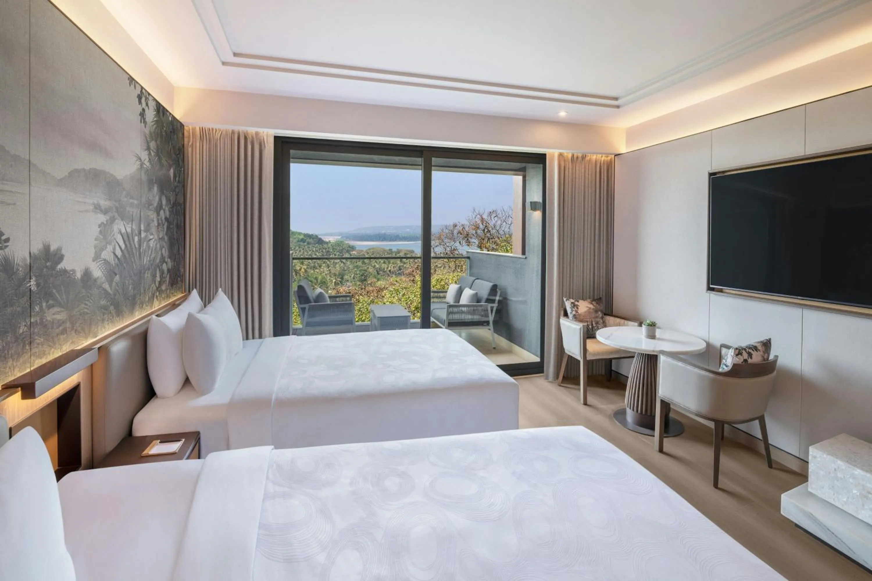 Photo of the whole room, Bed in JW Marriott Goa