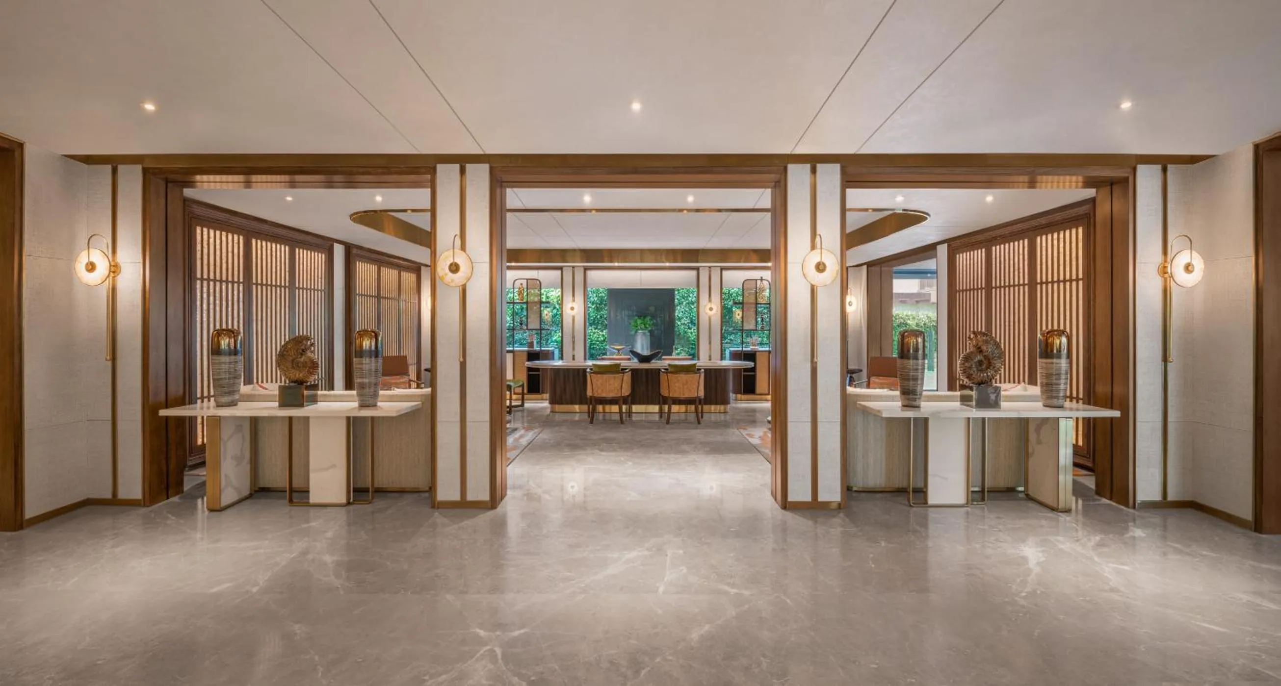 Lobby or reception in JW Marriott Goa