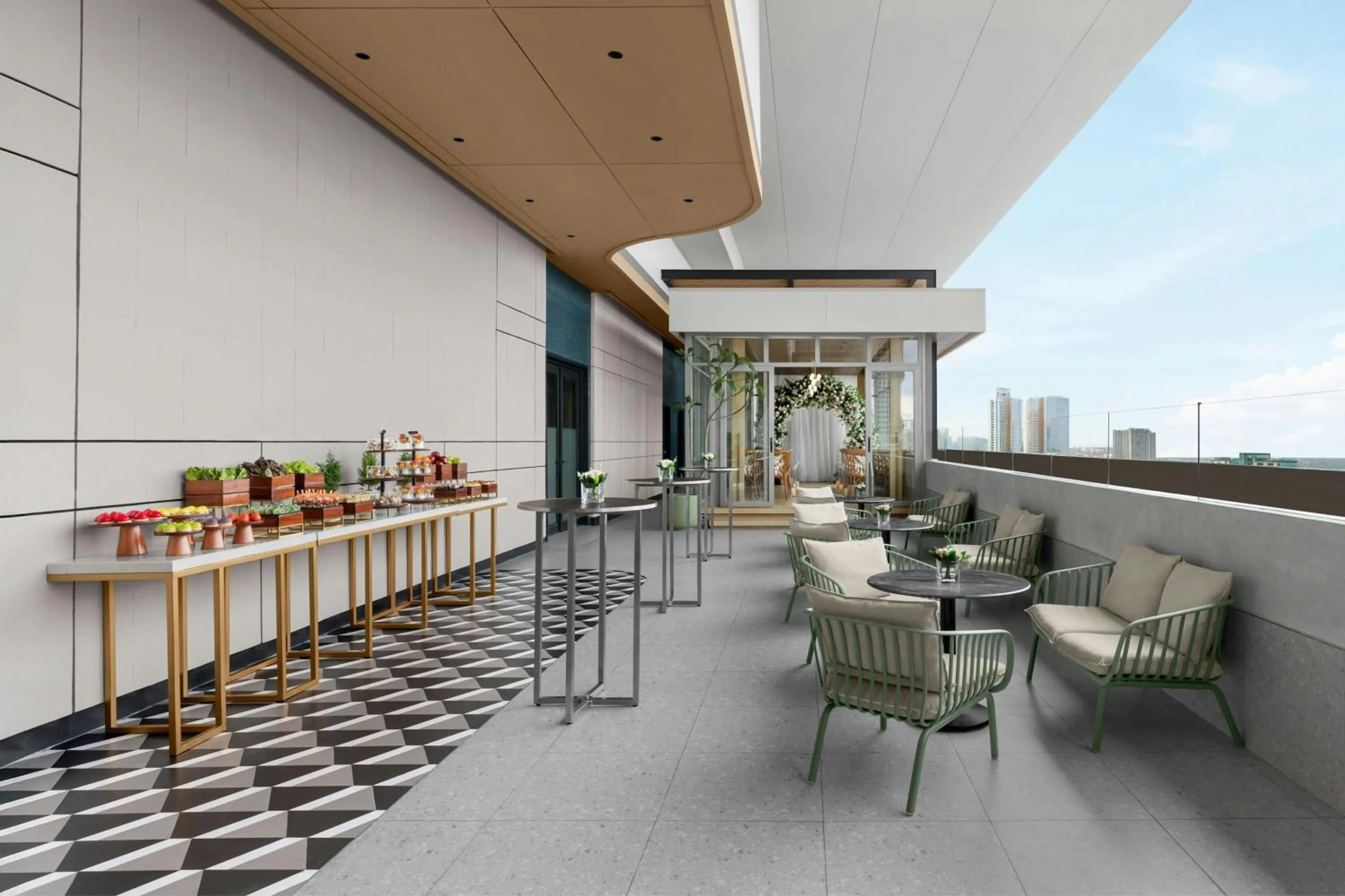 Lobby or reception in The Westin Manila