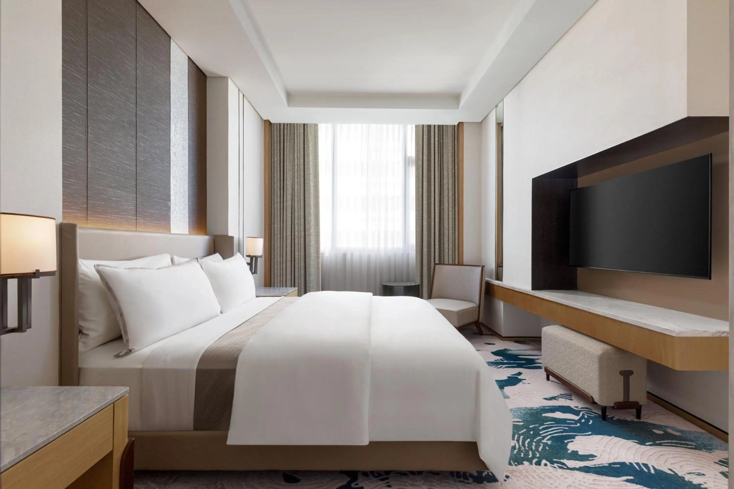 Photo of the whole room, Bed in The Westin Manila