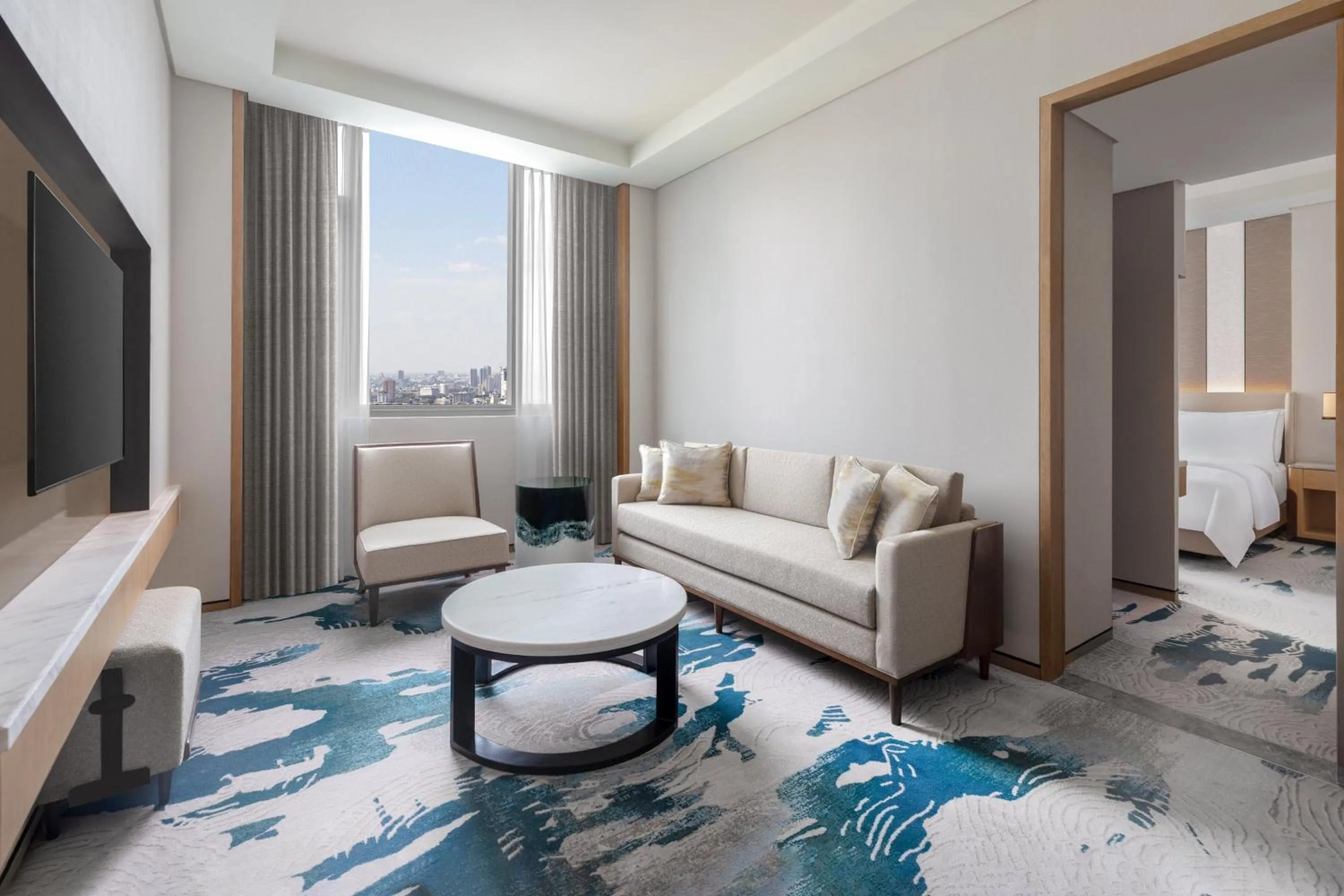 Living room in The Westin Manila