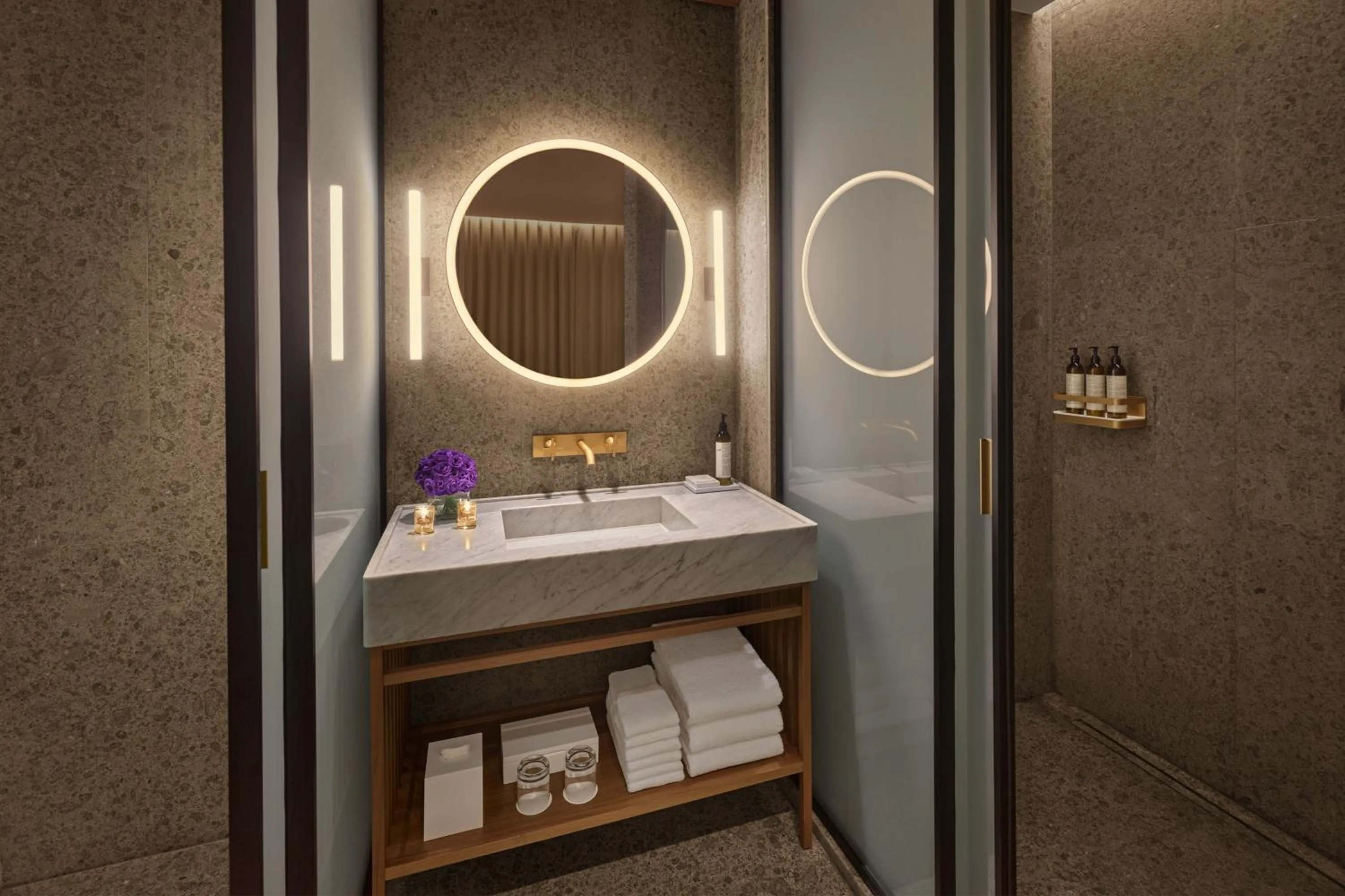 Bathroom in The Rome EDITION