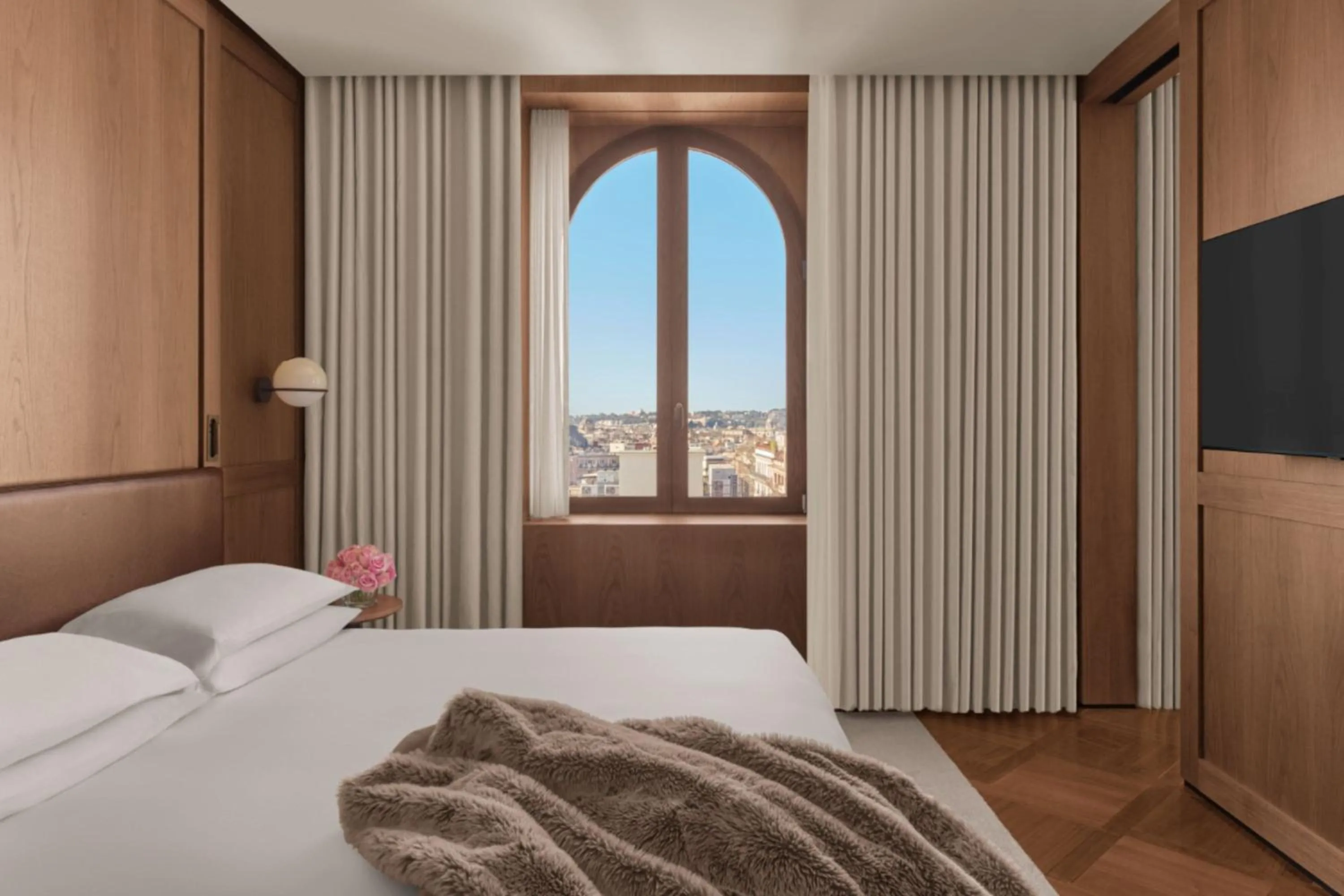 Bedroom, Bed in The Rome EDITION