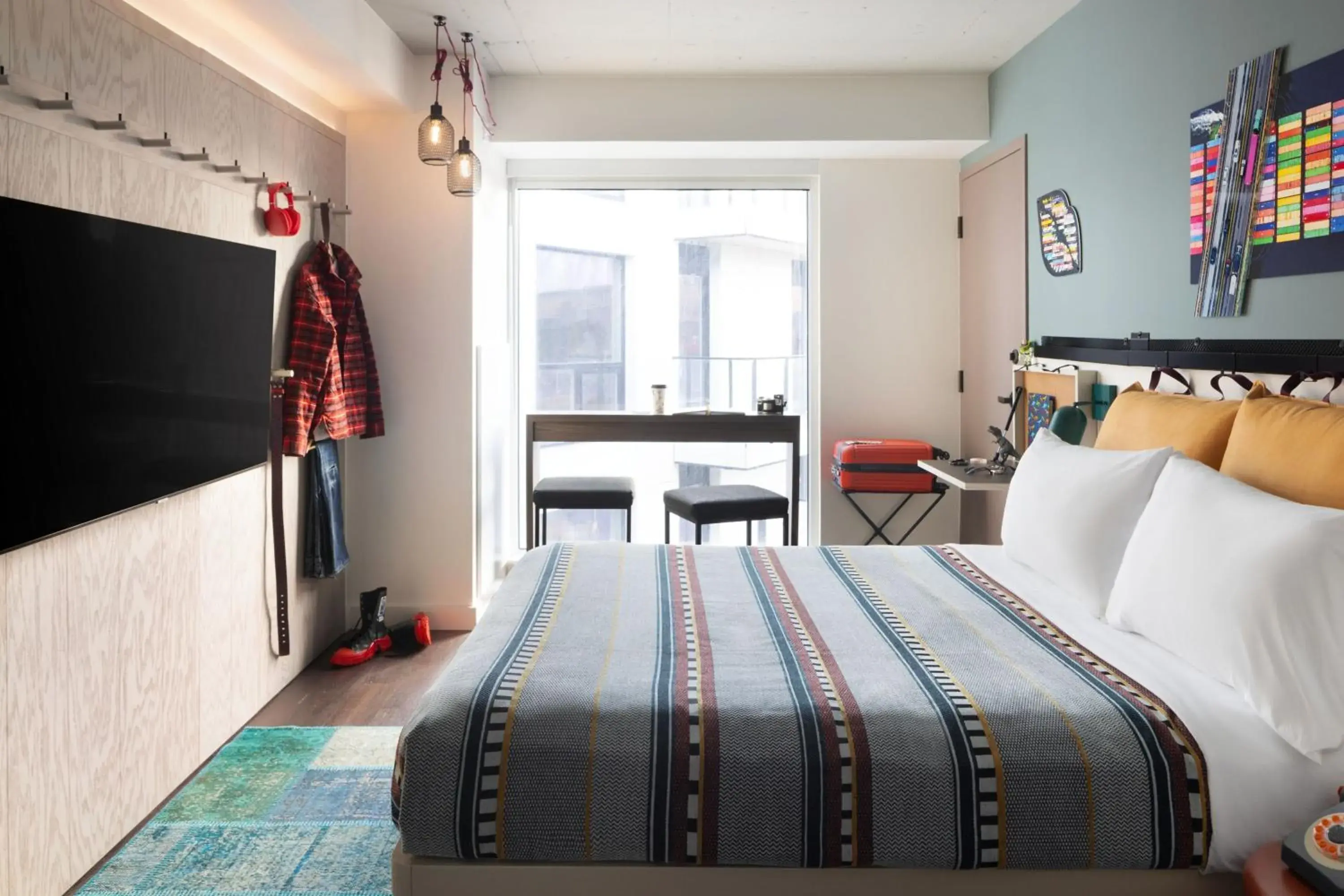 Queen Studio in Moxy Halifax Downtown Queen Studio in Moxy Halifax Downtown