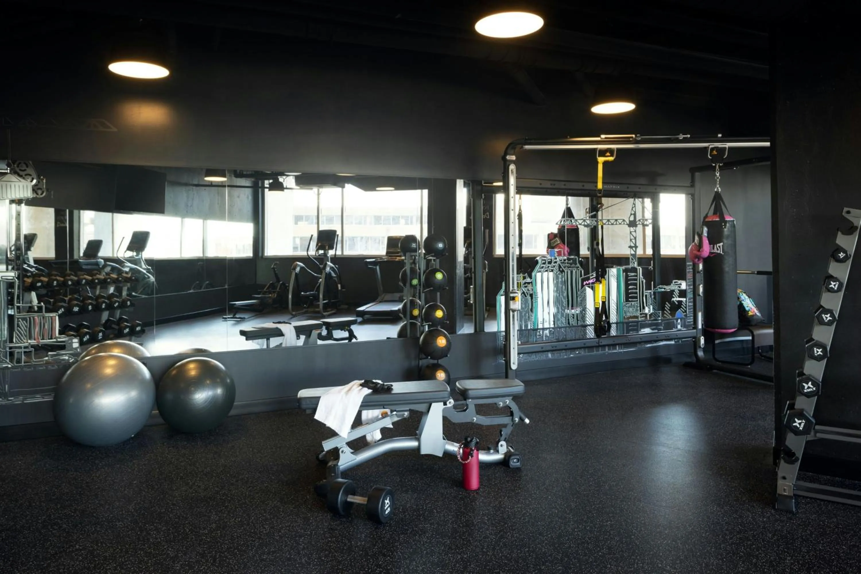 Fitness centre/facilities in Moxy Halifax Downtown