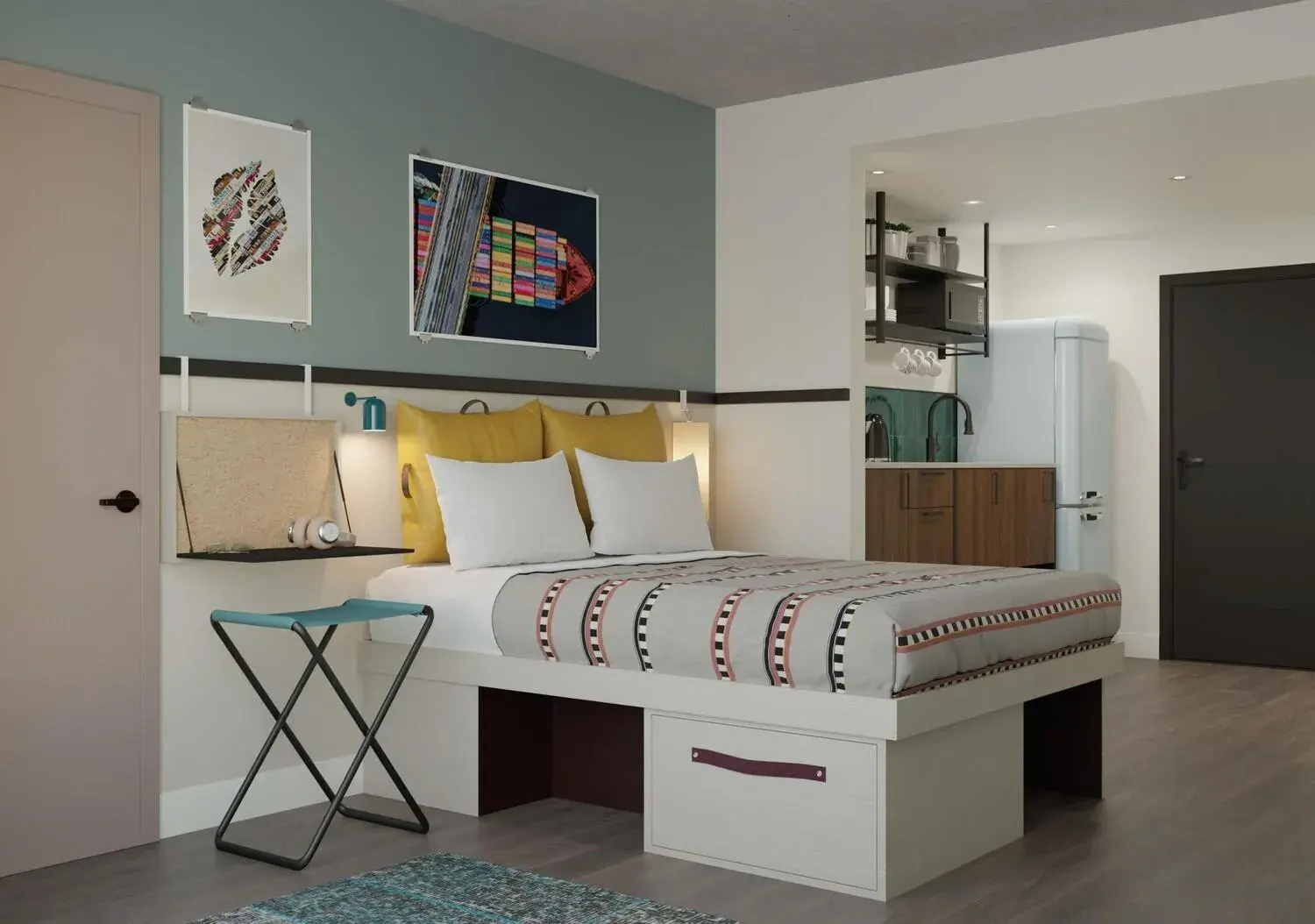 King Studio in Moxy Halifax Downtown King Studio in Moxy Halifax Downtown