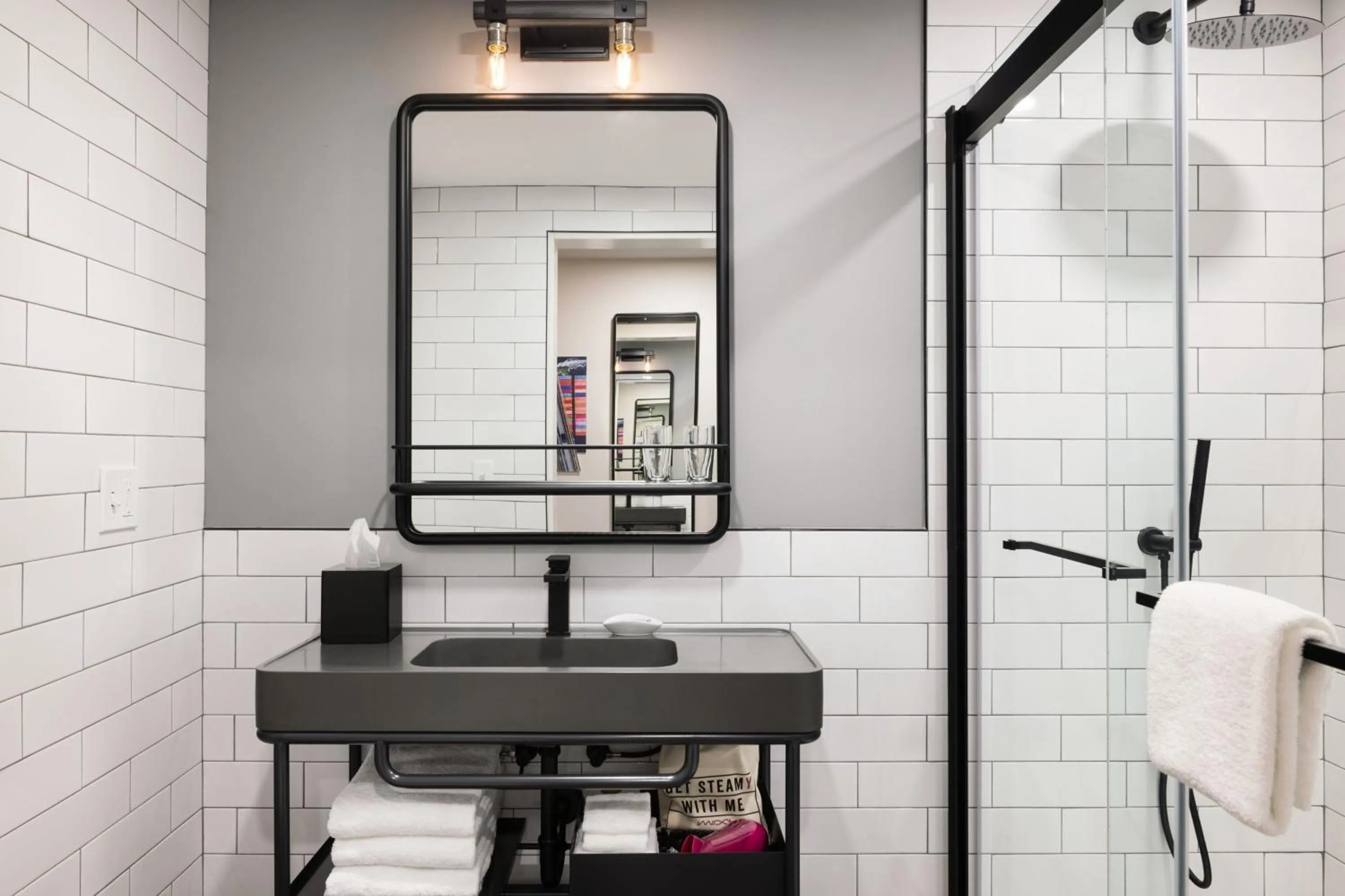 Bathroom in Moxy Halifax Downtown