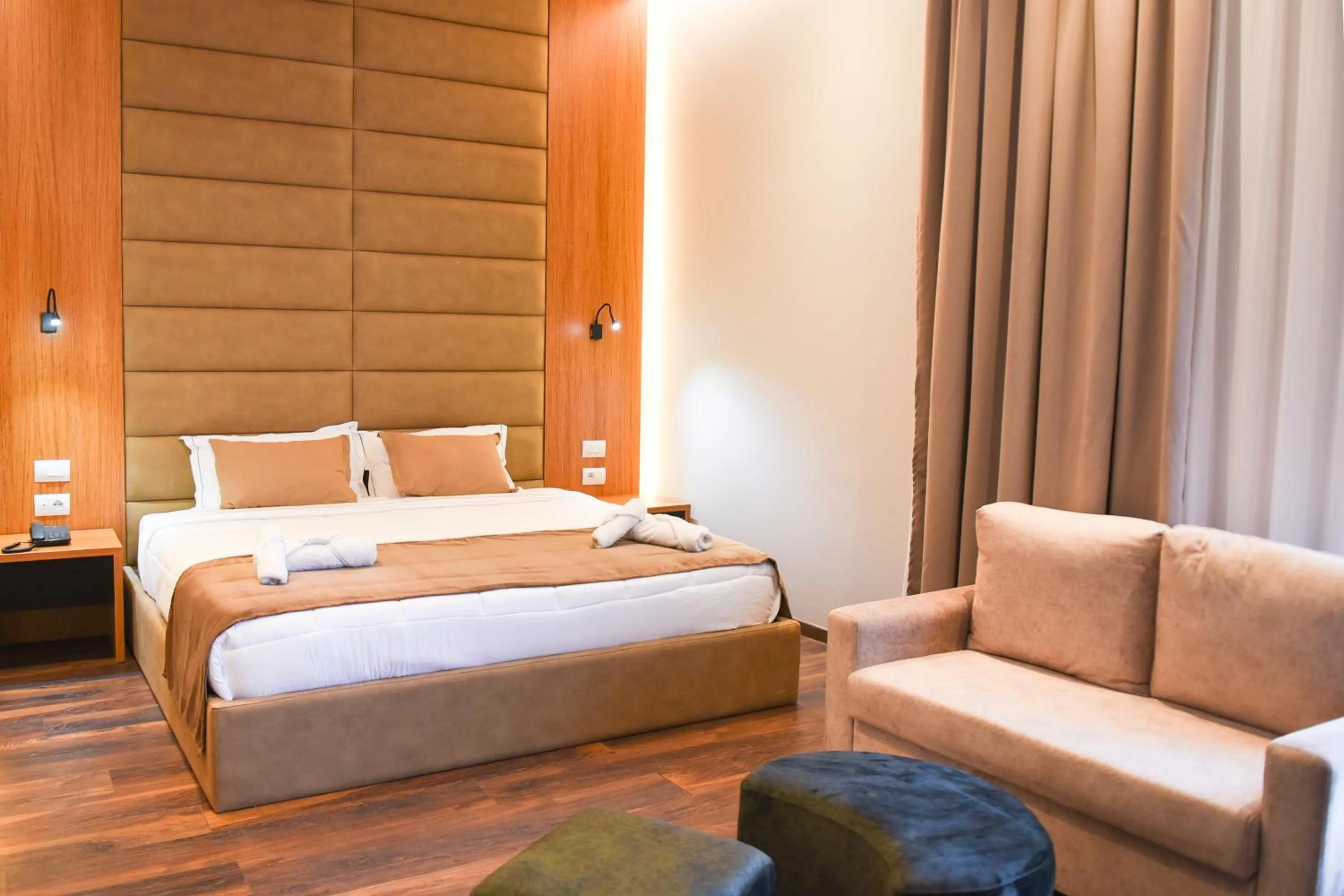 Bed in Padel Olivia's Hill Resort