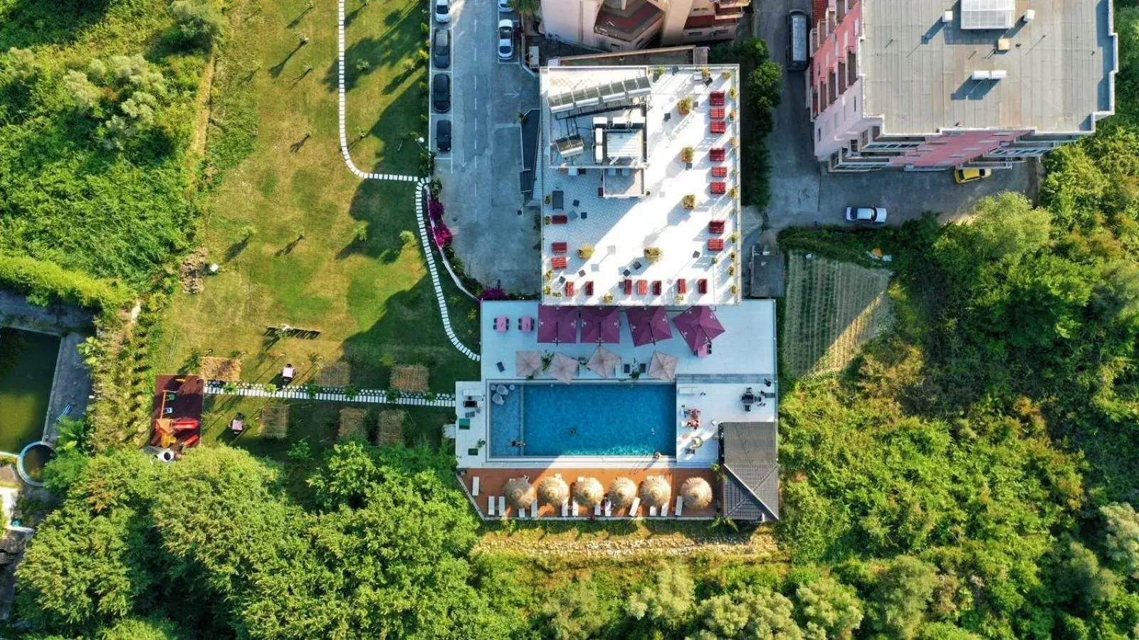 Property building in Olivia's Hill Resort Property building in Olivia's Hill Resort