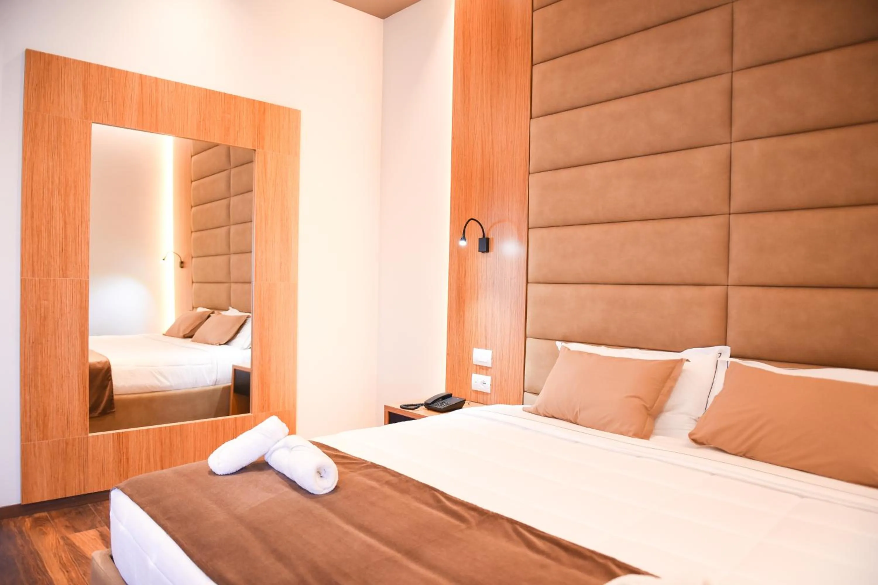 Bed in Padel Olivia's Hill Resort