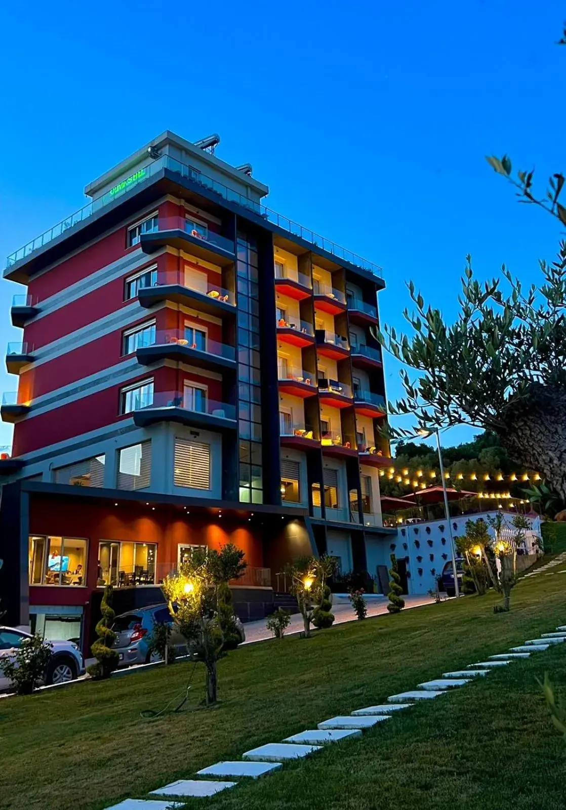 Property building in Olivia's Hill Resort Property building in Olivia's Hill Resort