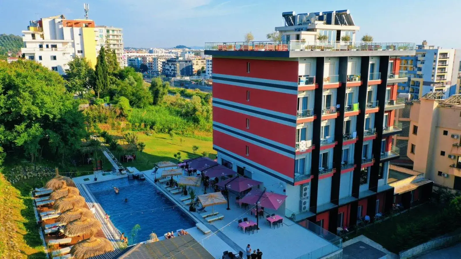 Property building in Padel Olivia's Hill Resort Property building in Padel Olivia's Hill Resort