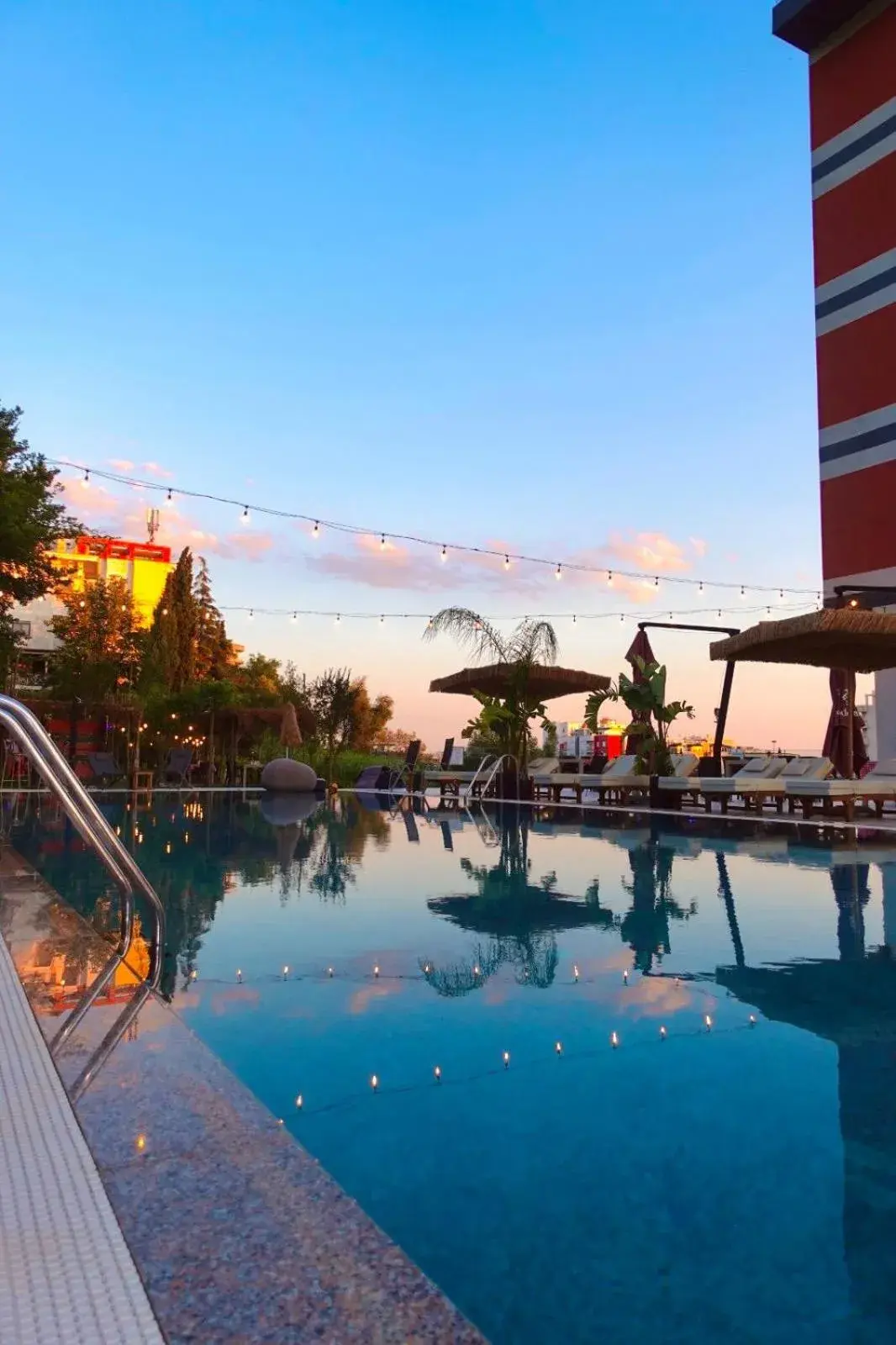 Pool view in Padel Olivia's Hill Resort Pool view in Padel Olivia's Hill Resort