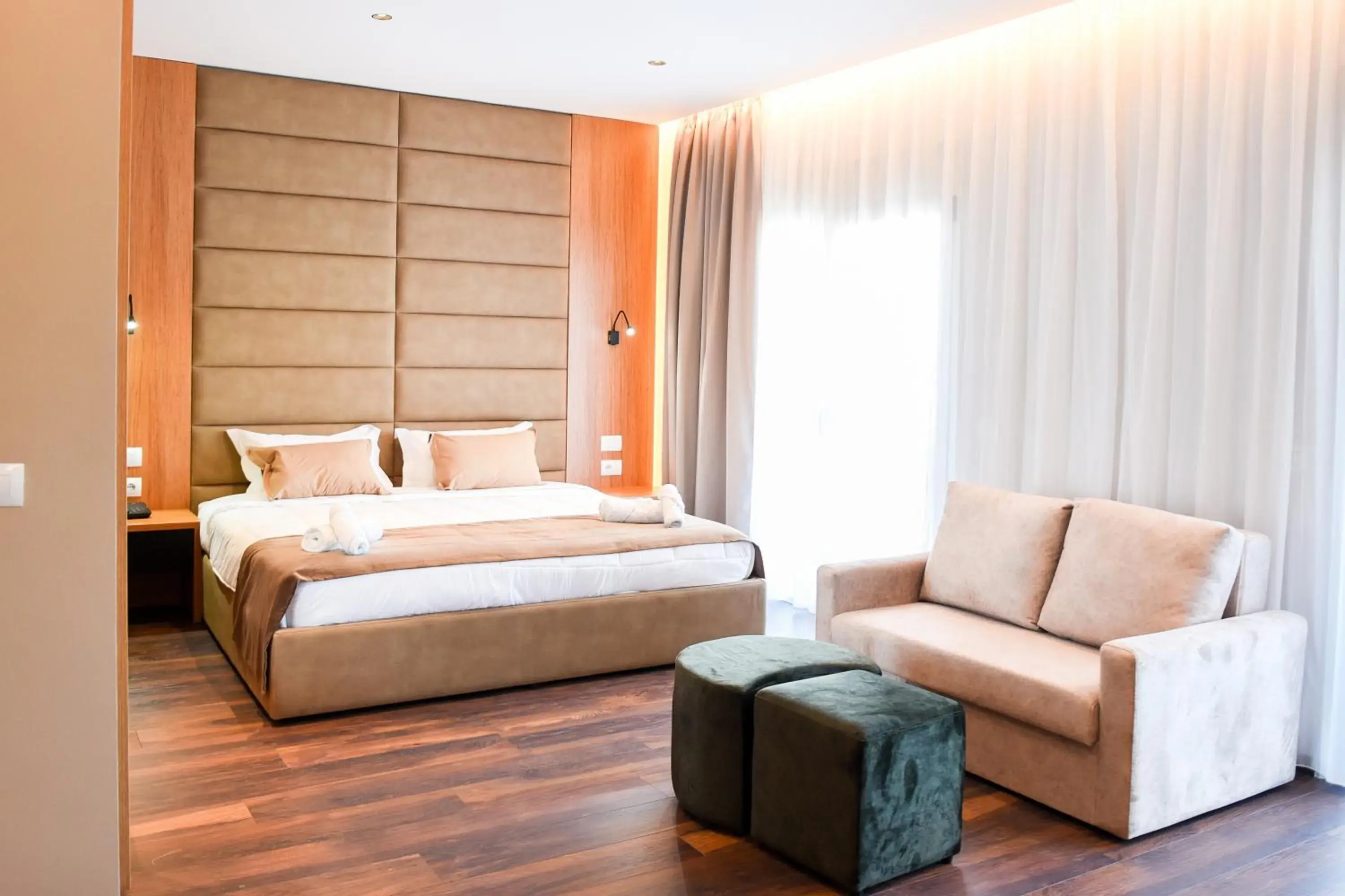 Bed in Padel Olivia's Hill Resort Bed in Padel Olivia's Hill Resort