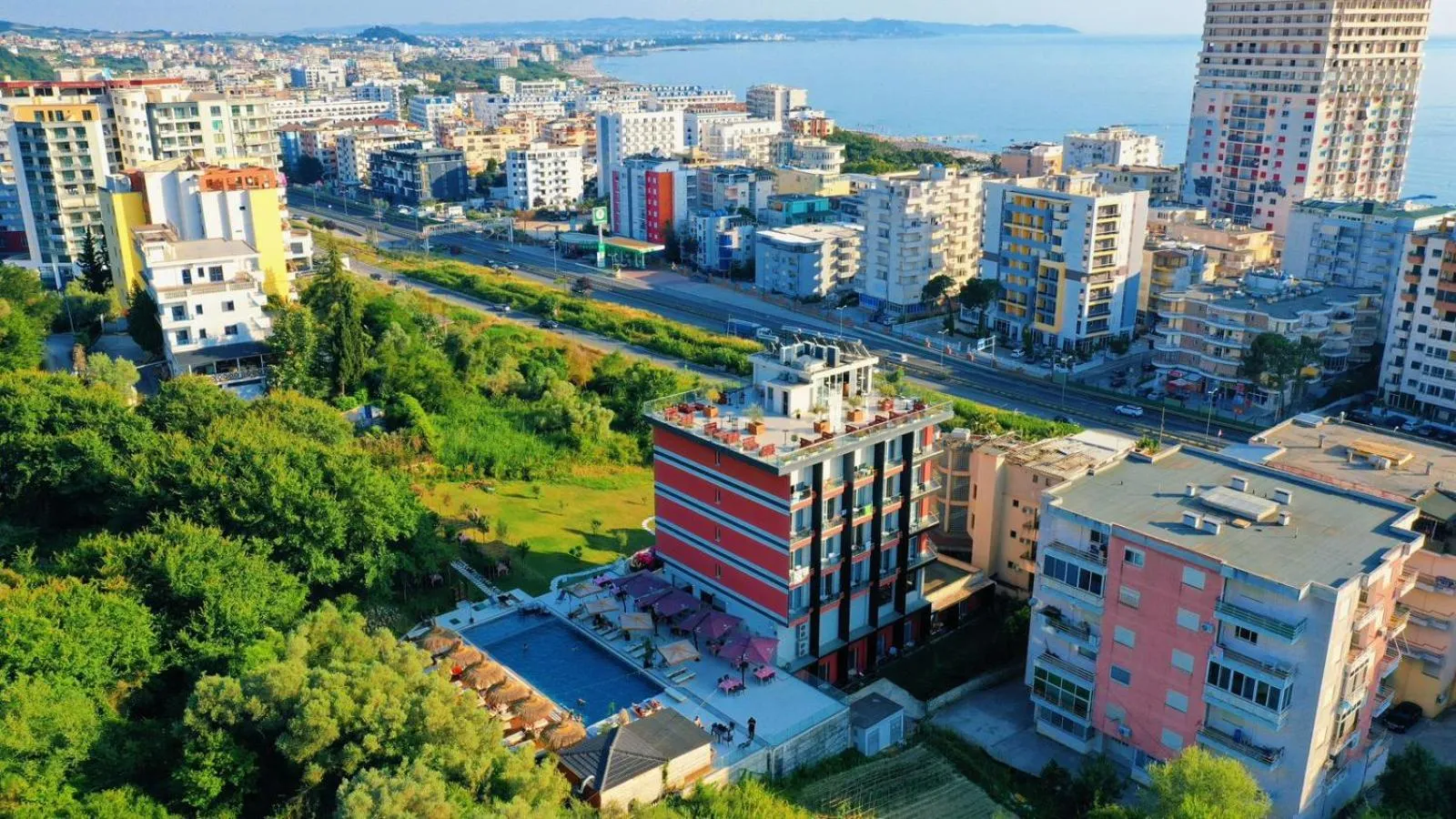 Property building in Padel Olivia's Hill Resort