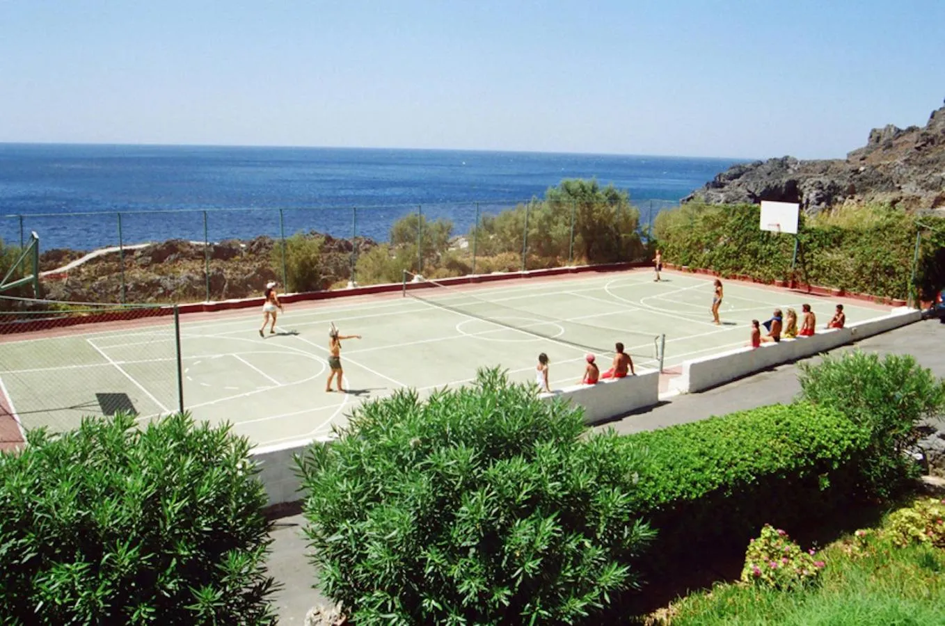 Tennis court in Kalypso Cretan Village Resort &amp; Spa